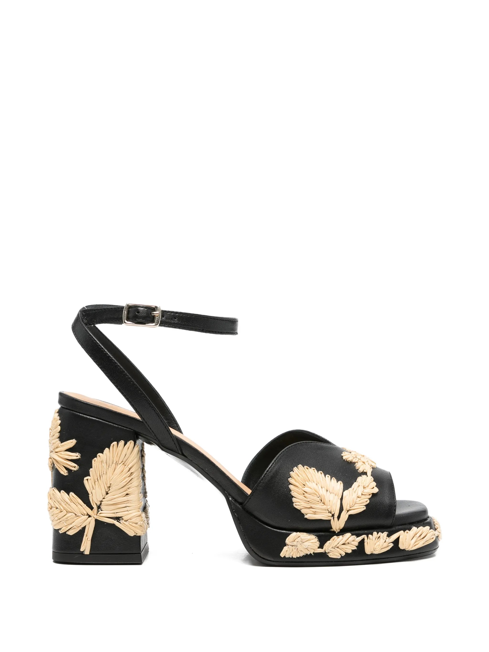 Vasilia leather sandals