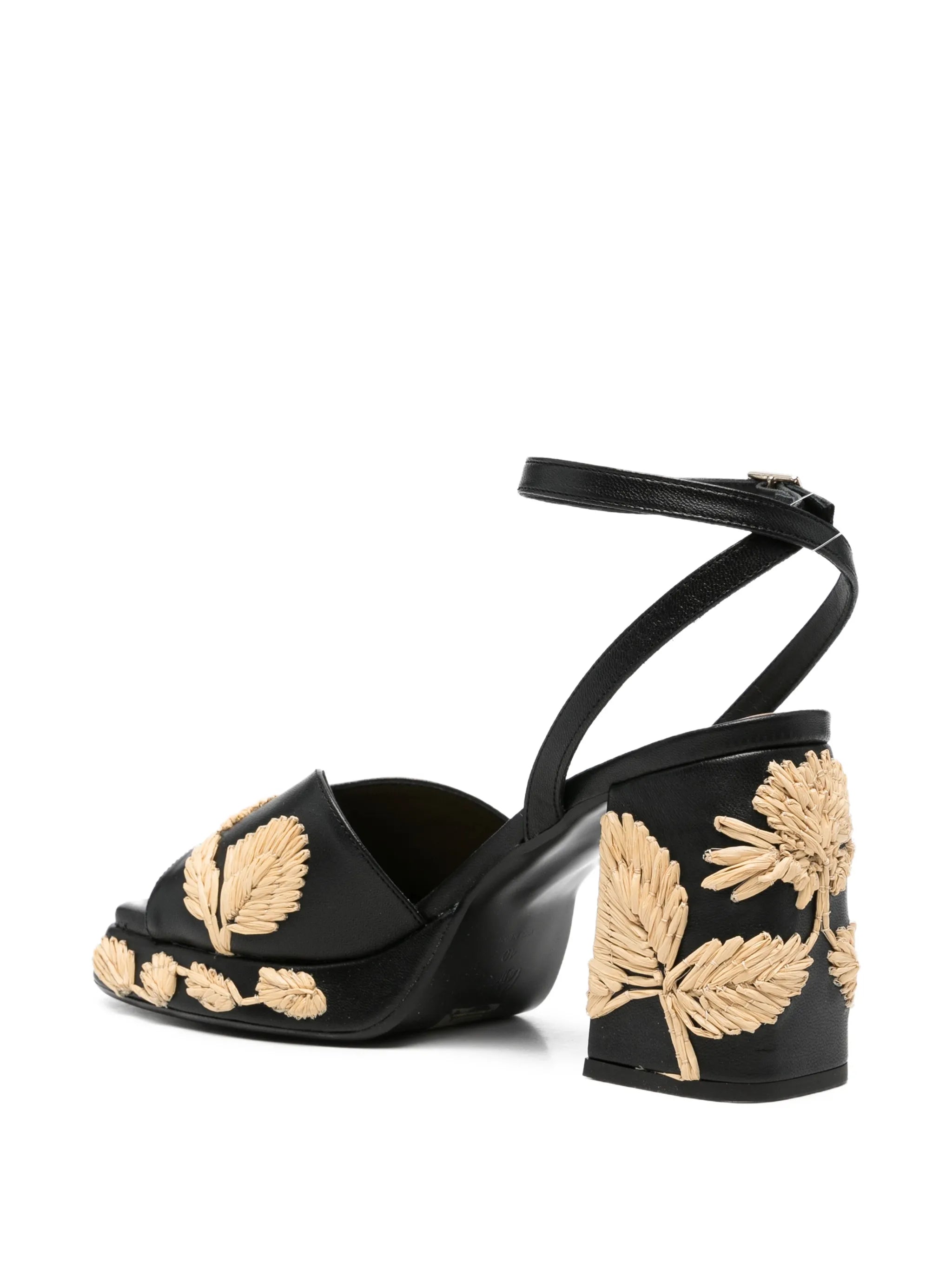 Vasilia leather sandals