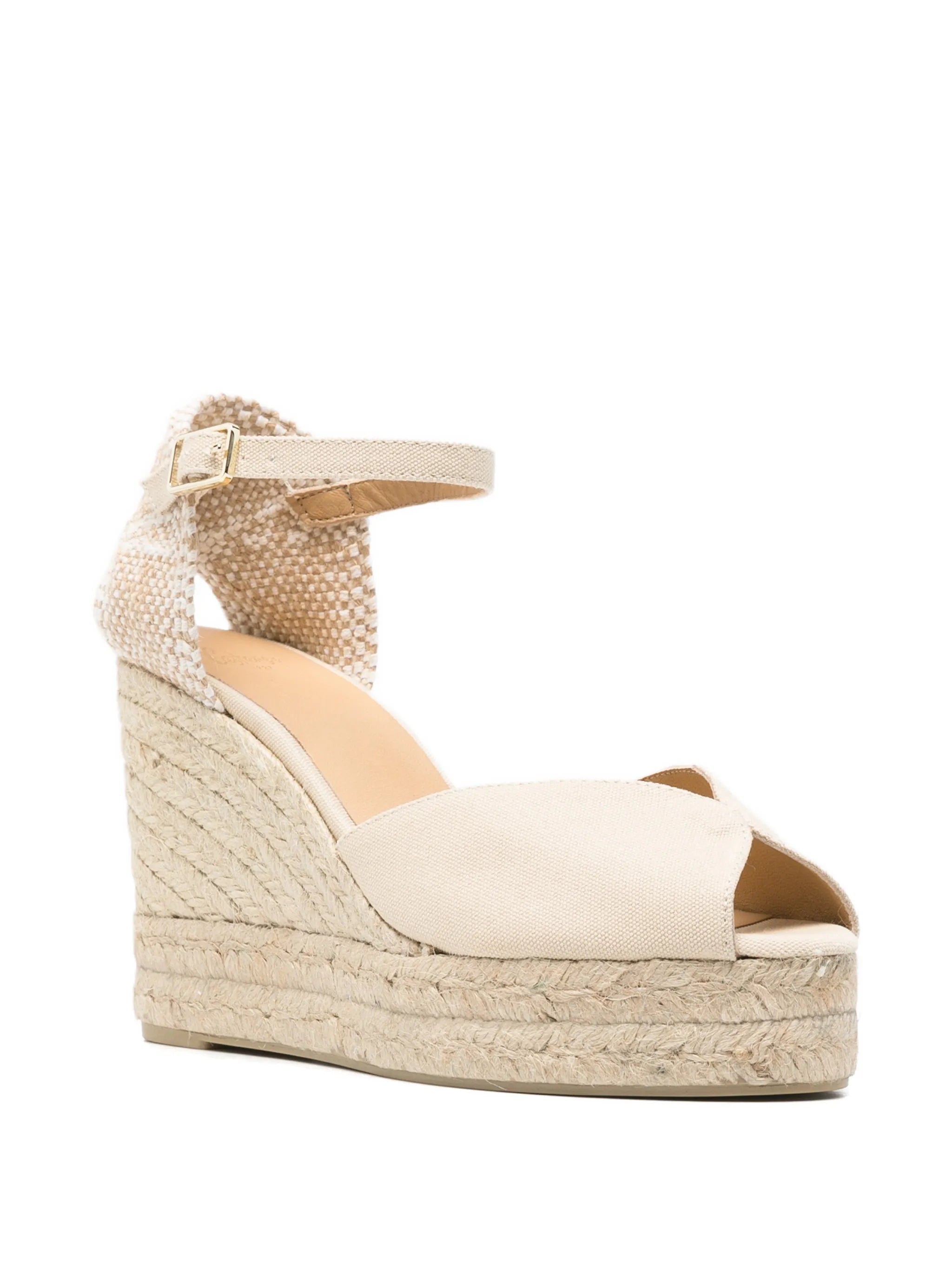 Bianca peep-toe espadrilles