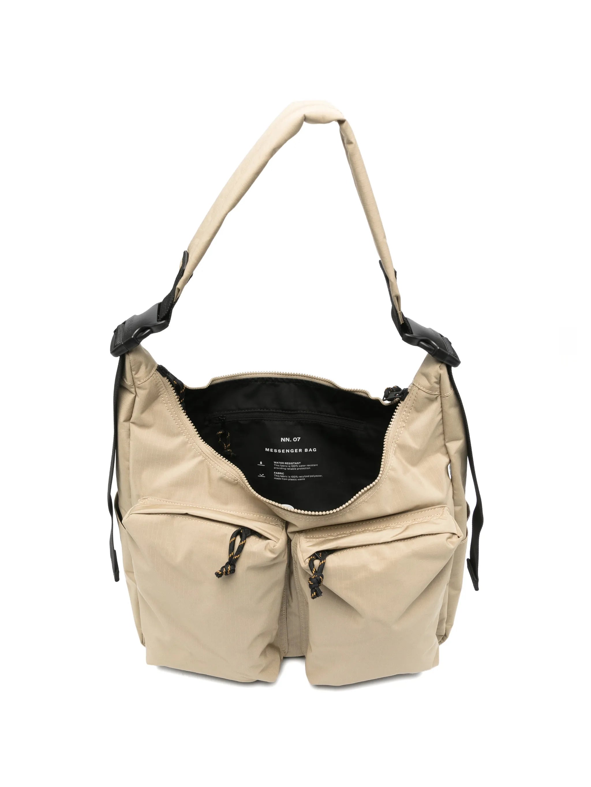 ripstop-texture messenger bag