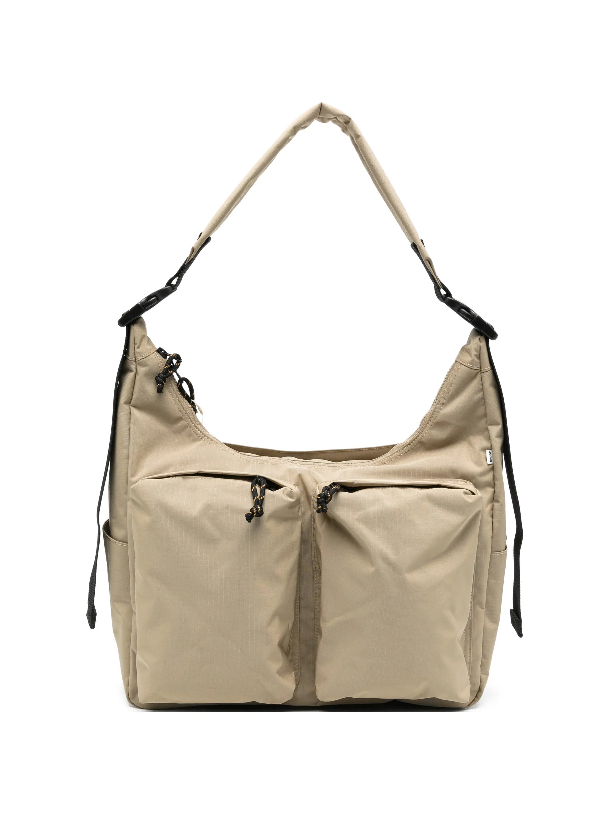 ripstop-texture messenger bag