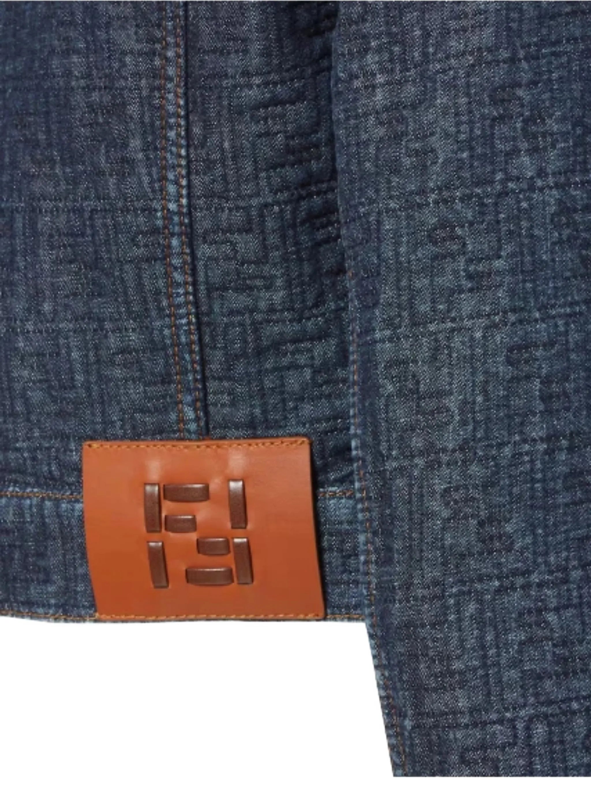 logo-motif cropped jacket