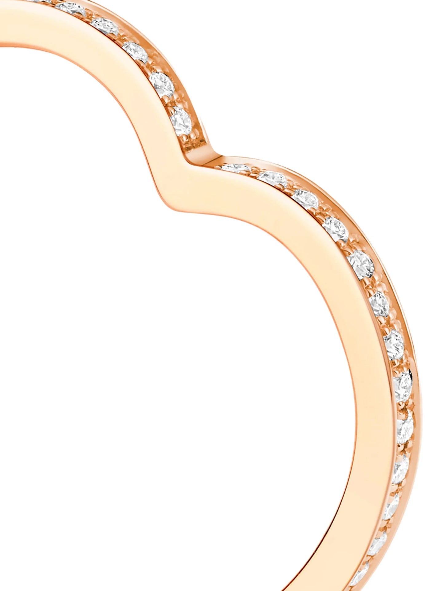 Antifer diamond heart ring