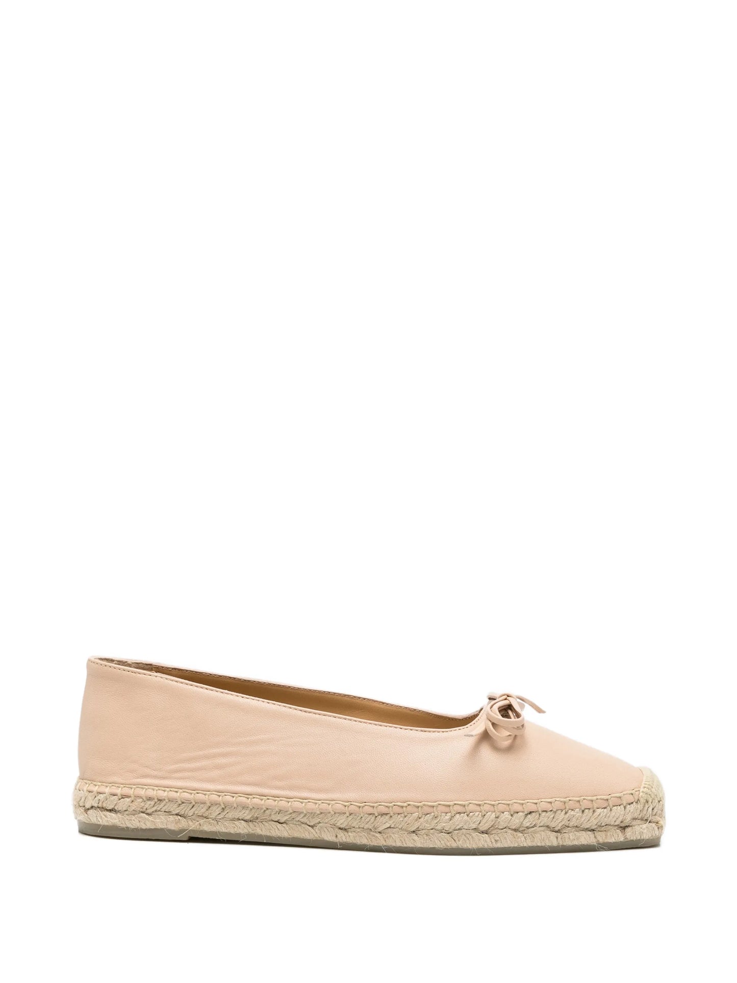 Pax bow leather espadrilles