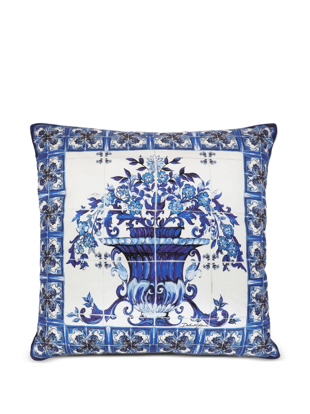 small silk twill cushion