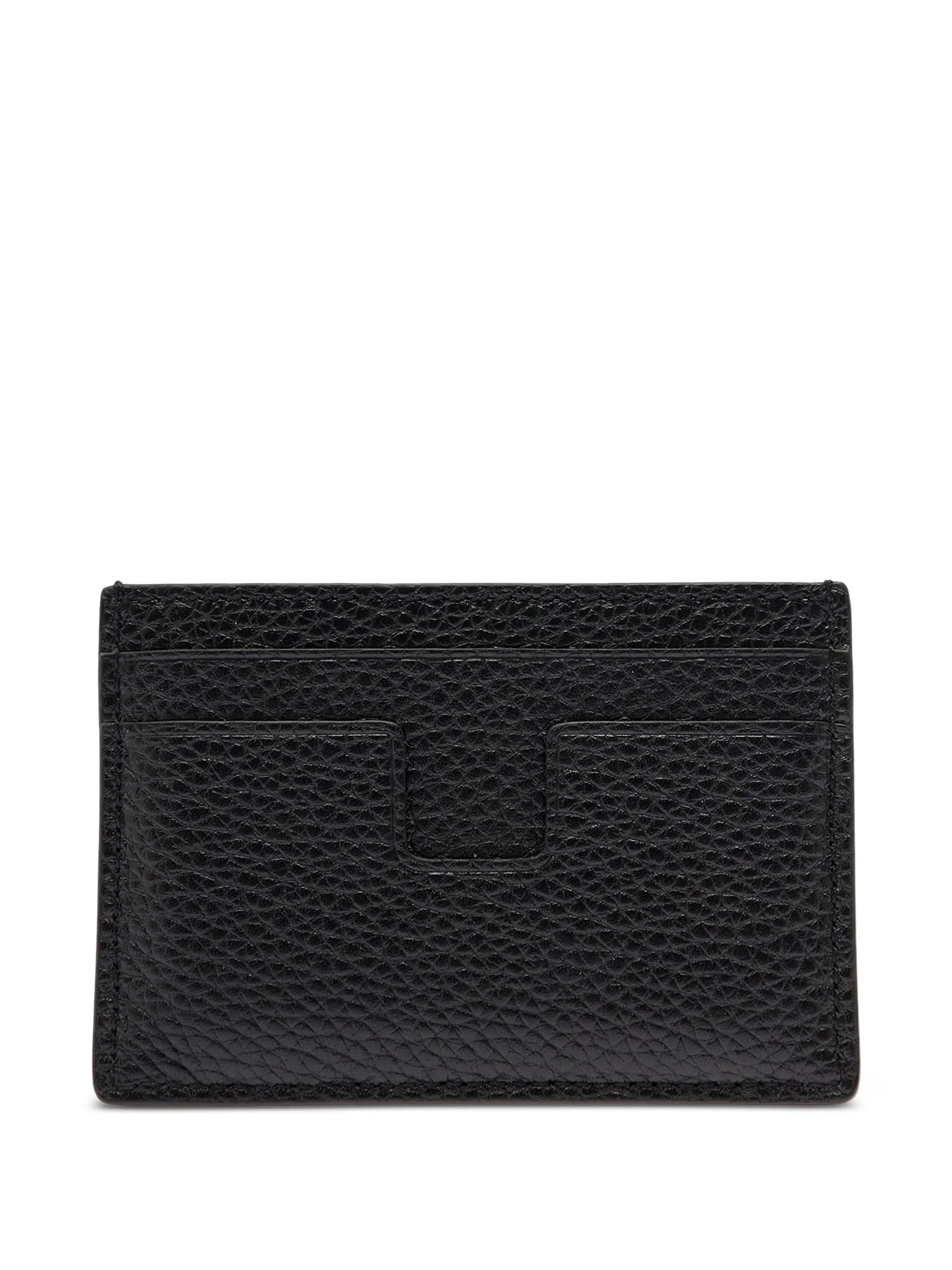 grain leather classic cardholder