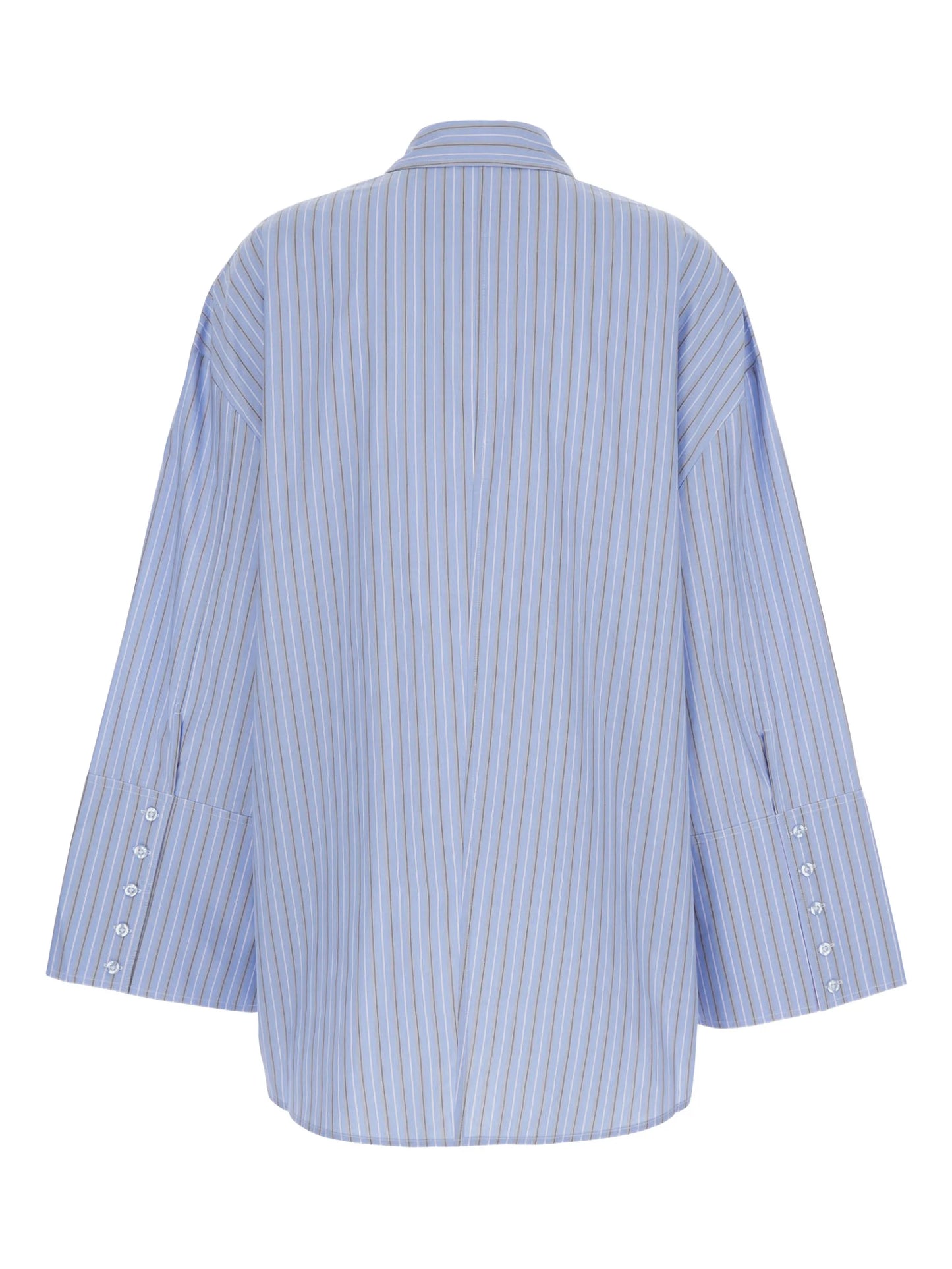 striped buttoned shirt