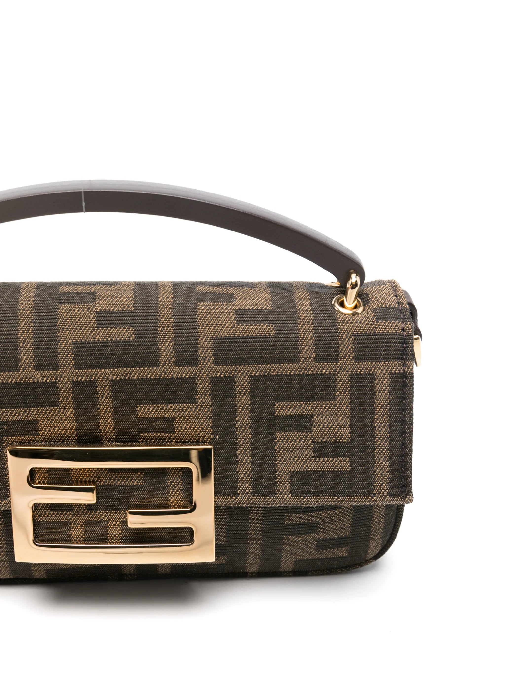 phone Baguette logo-plaque tote bag