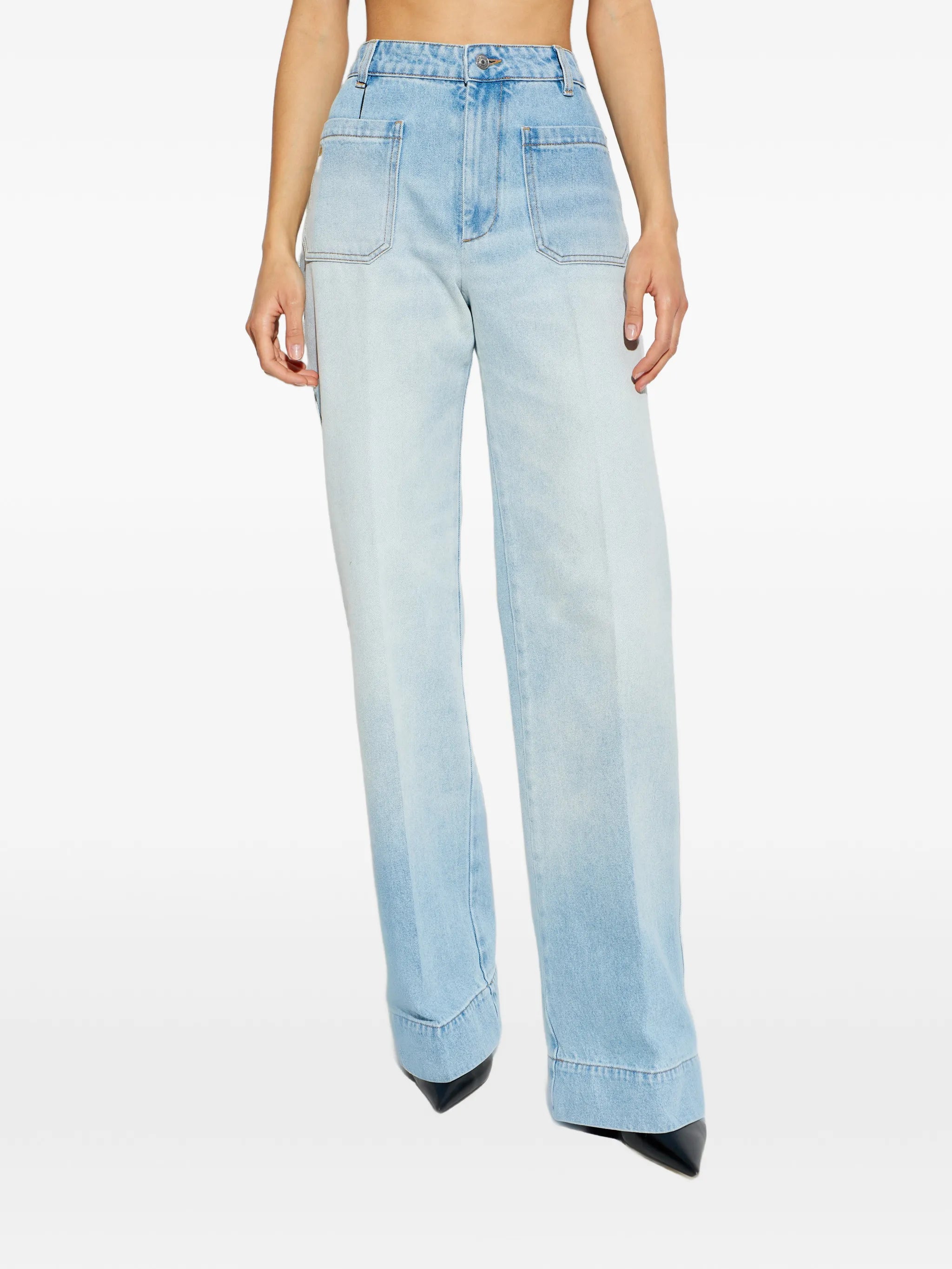 patch-pocket jeans