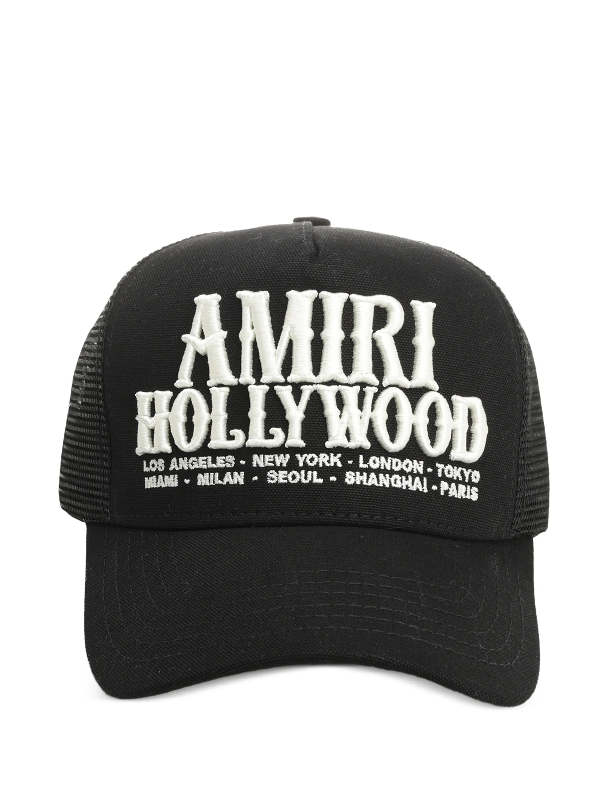 lettering mesh baseball hat