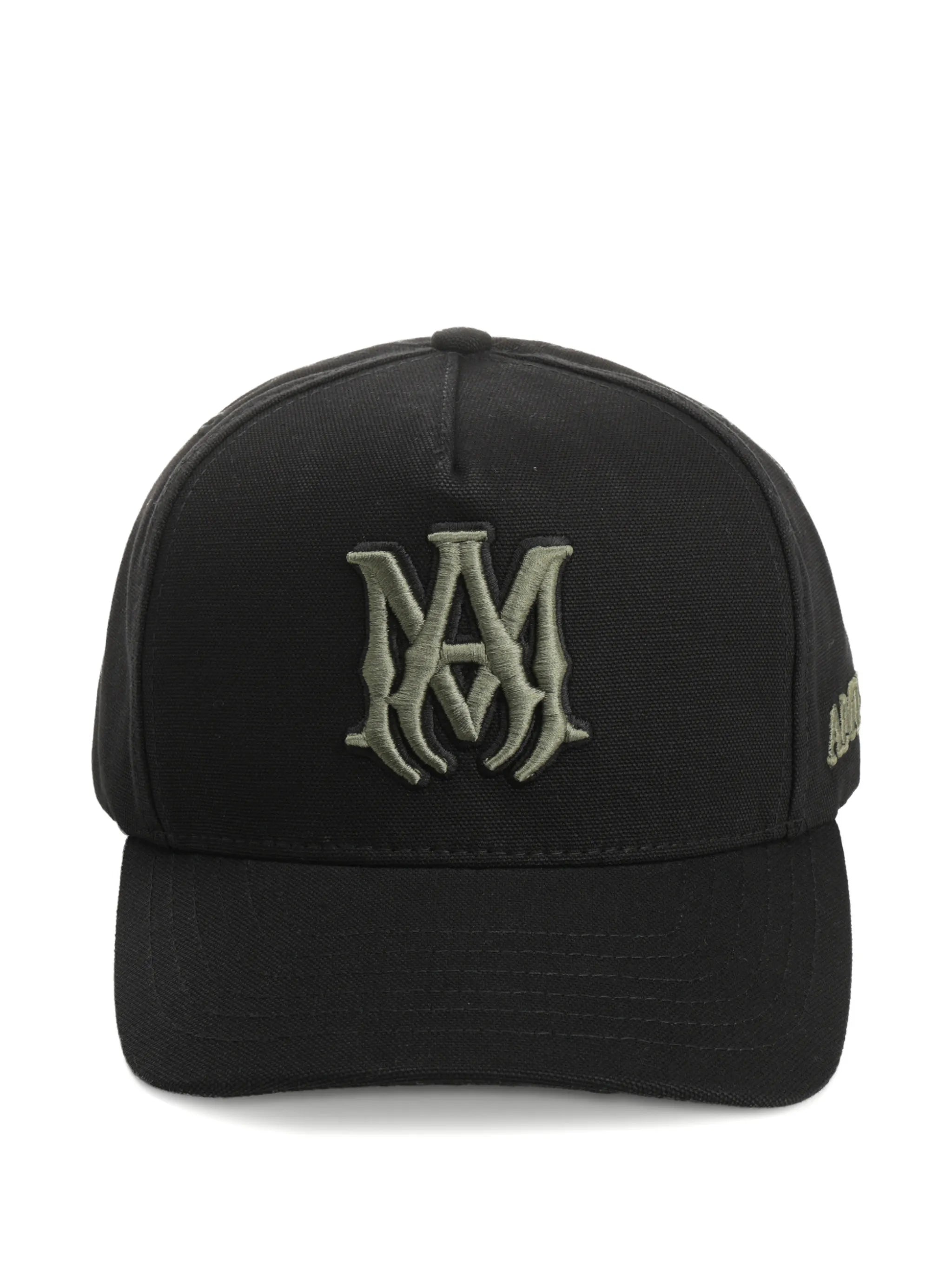 logo-embroidered baseball cap