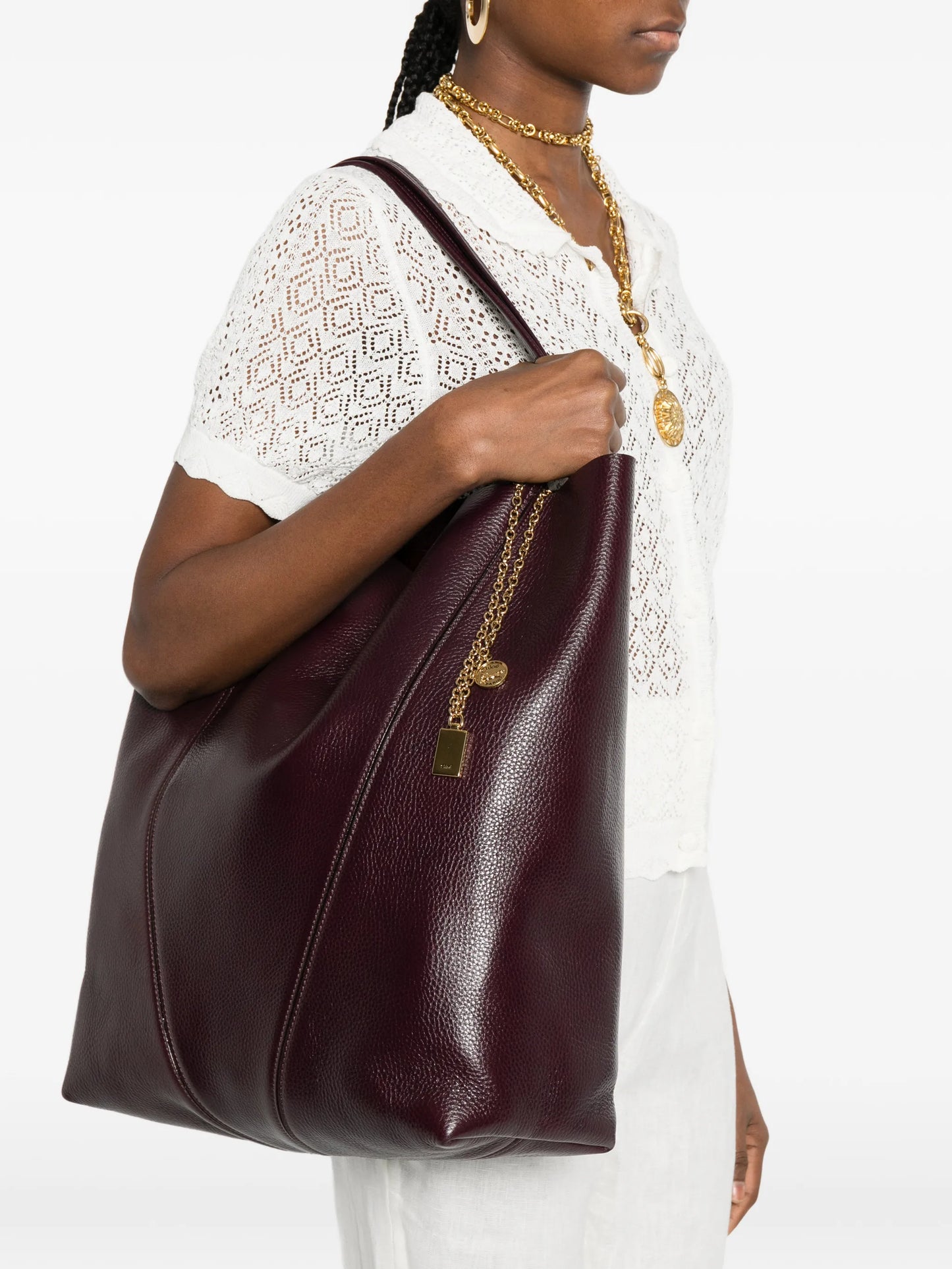 Spin chain-detail tote bag