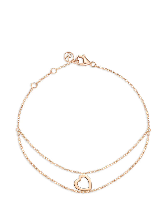 Heart Motif Chain bracelet