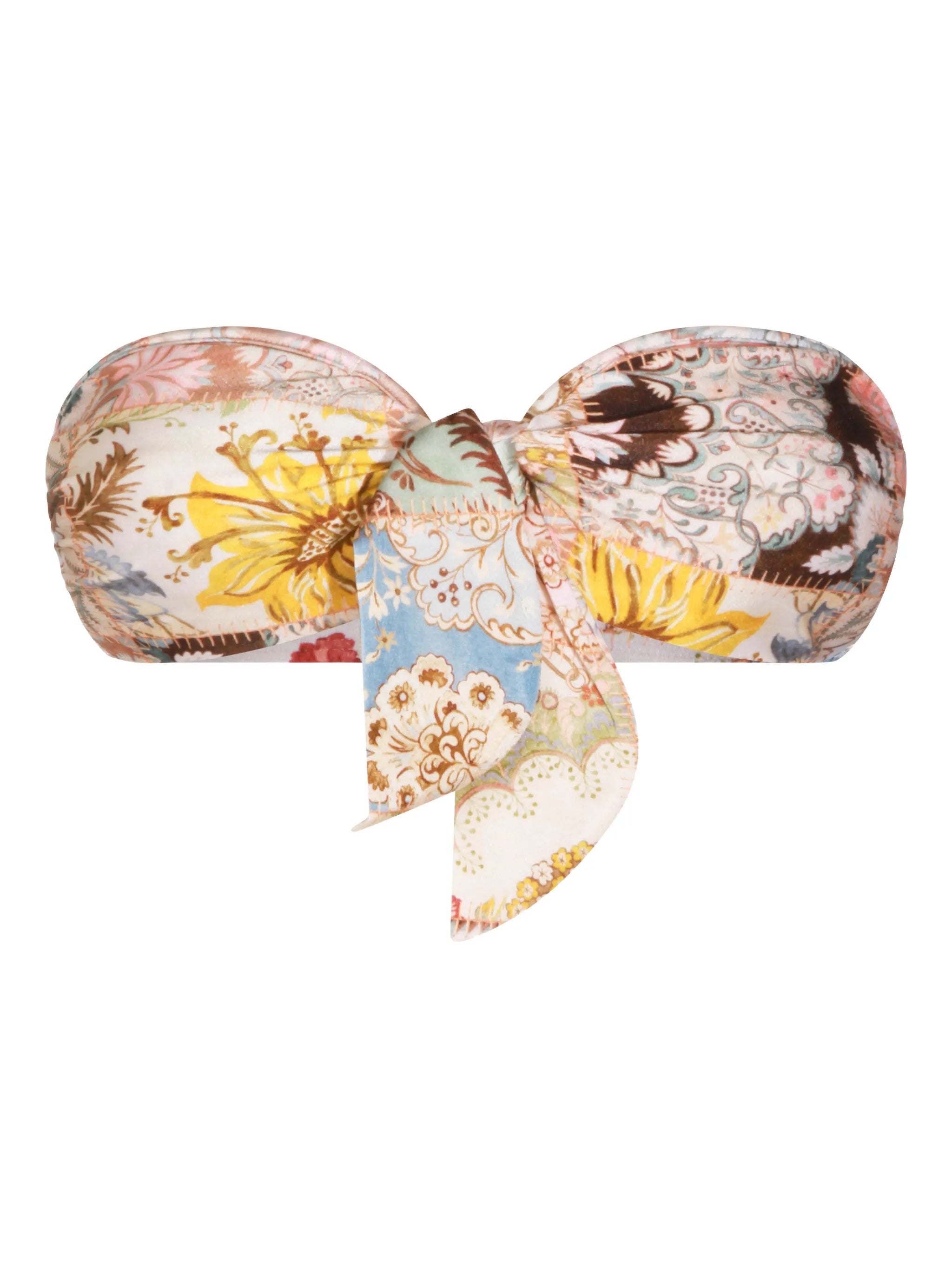 Daylight fixed-knot bikini top