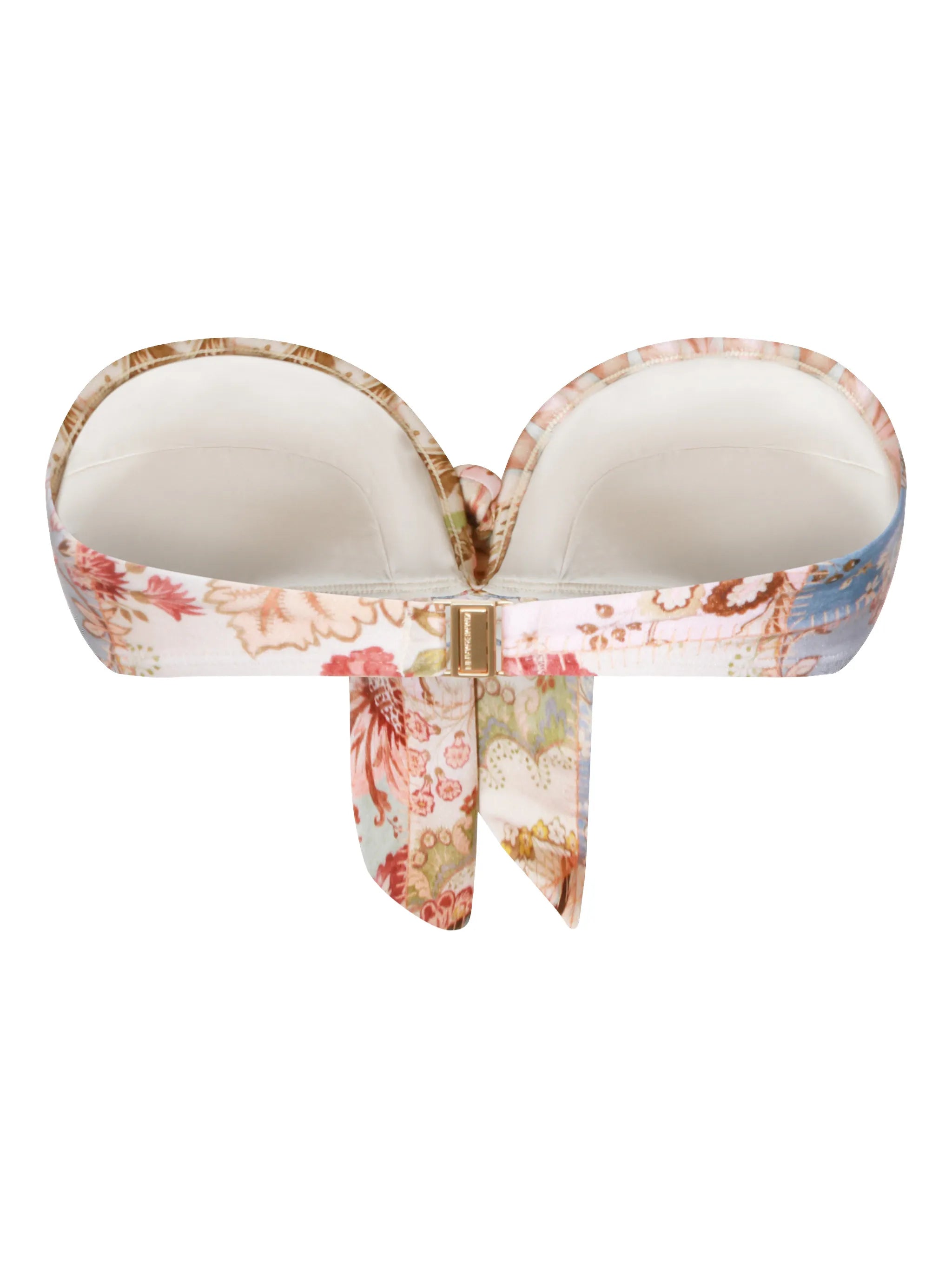 Daylight tie bikini top