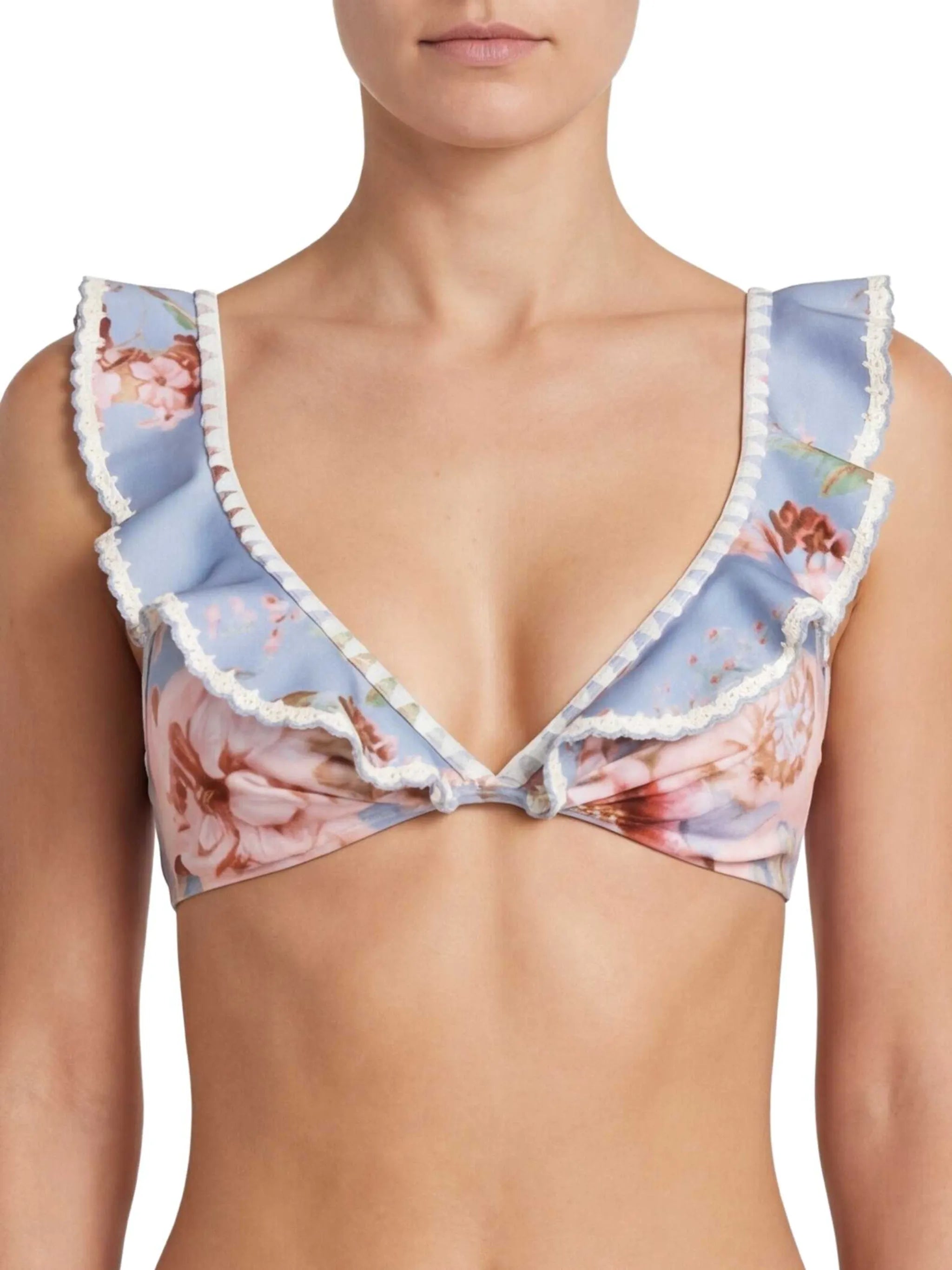 Awaken frill bikini top