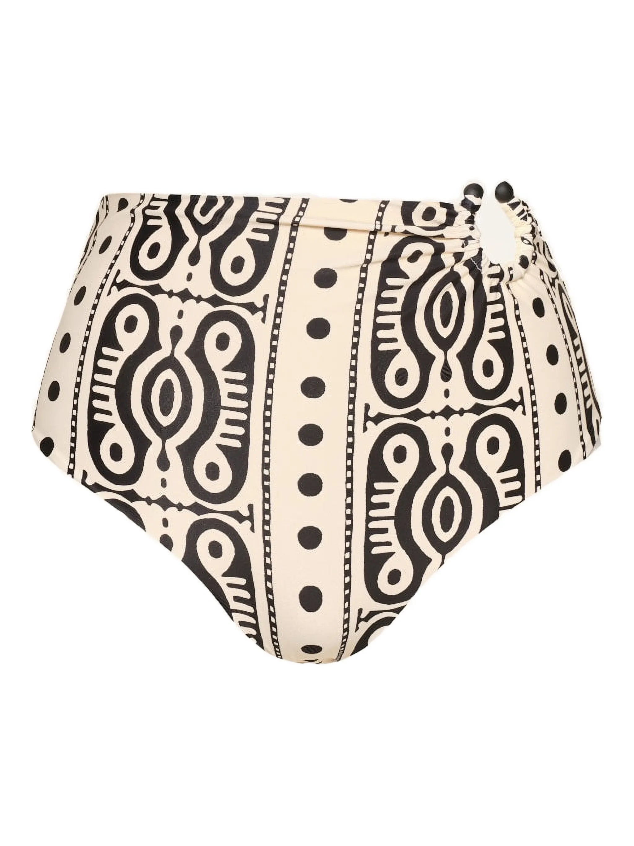 Taita printed bikini bottom