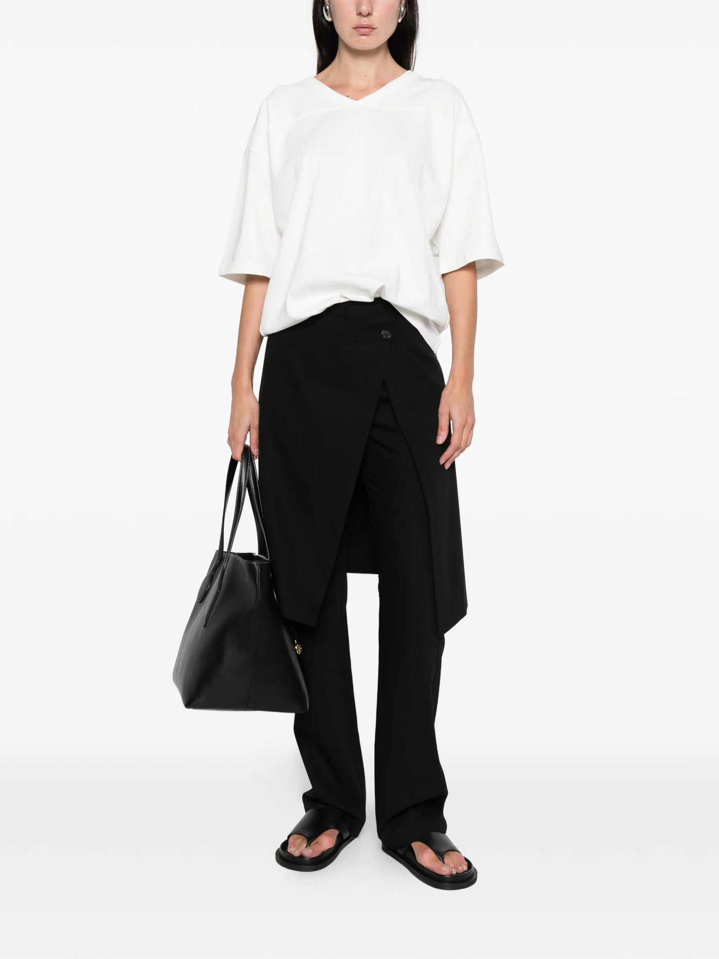 Match Tee V-neck short-sleeve T-shirt