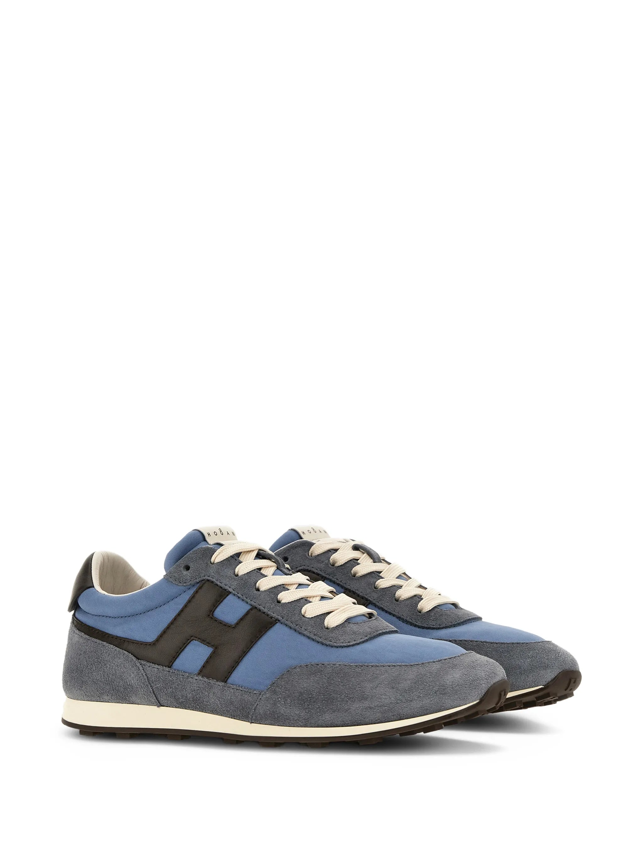 Athletic logo-appliqué sneakers