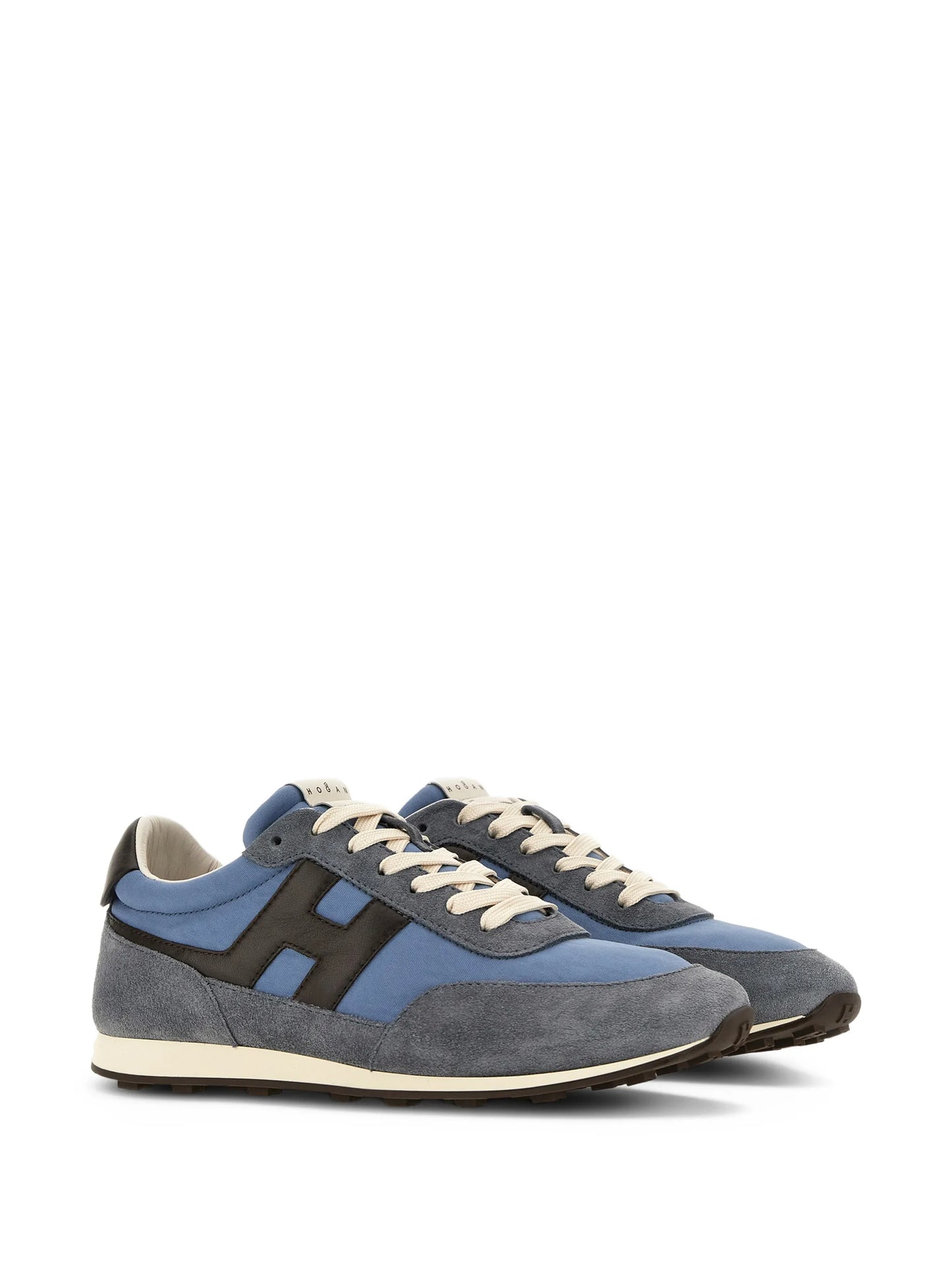 Athletic logo-appliqué sneakers