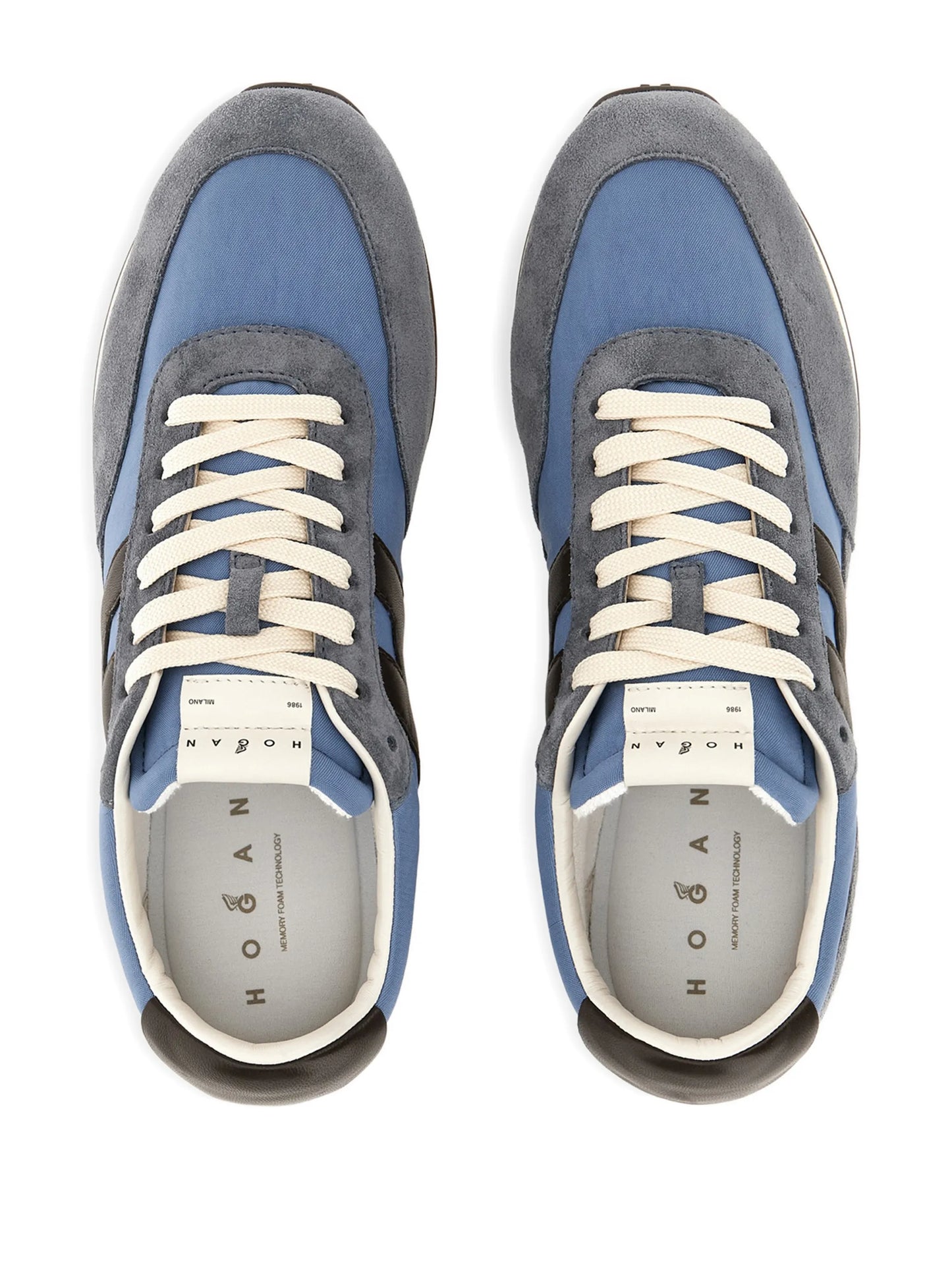 Athletic logo-appliqué sneakers