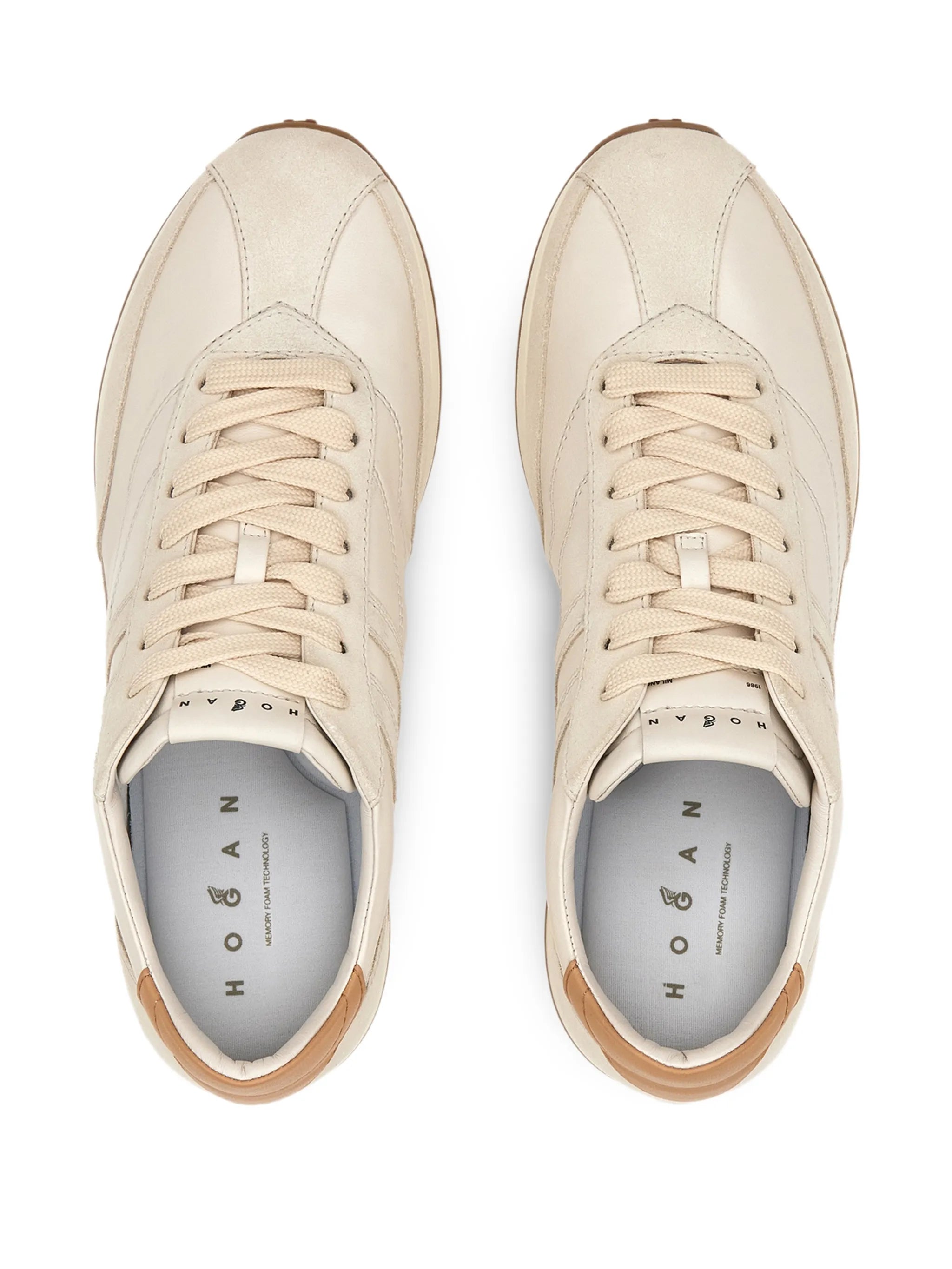 H699 lace-up fastening sneakers