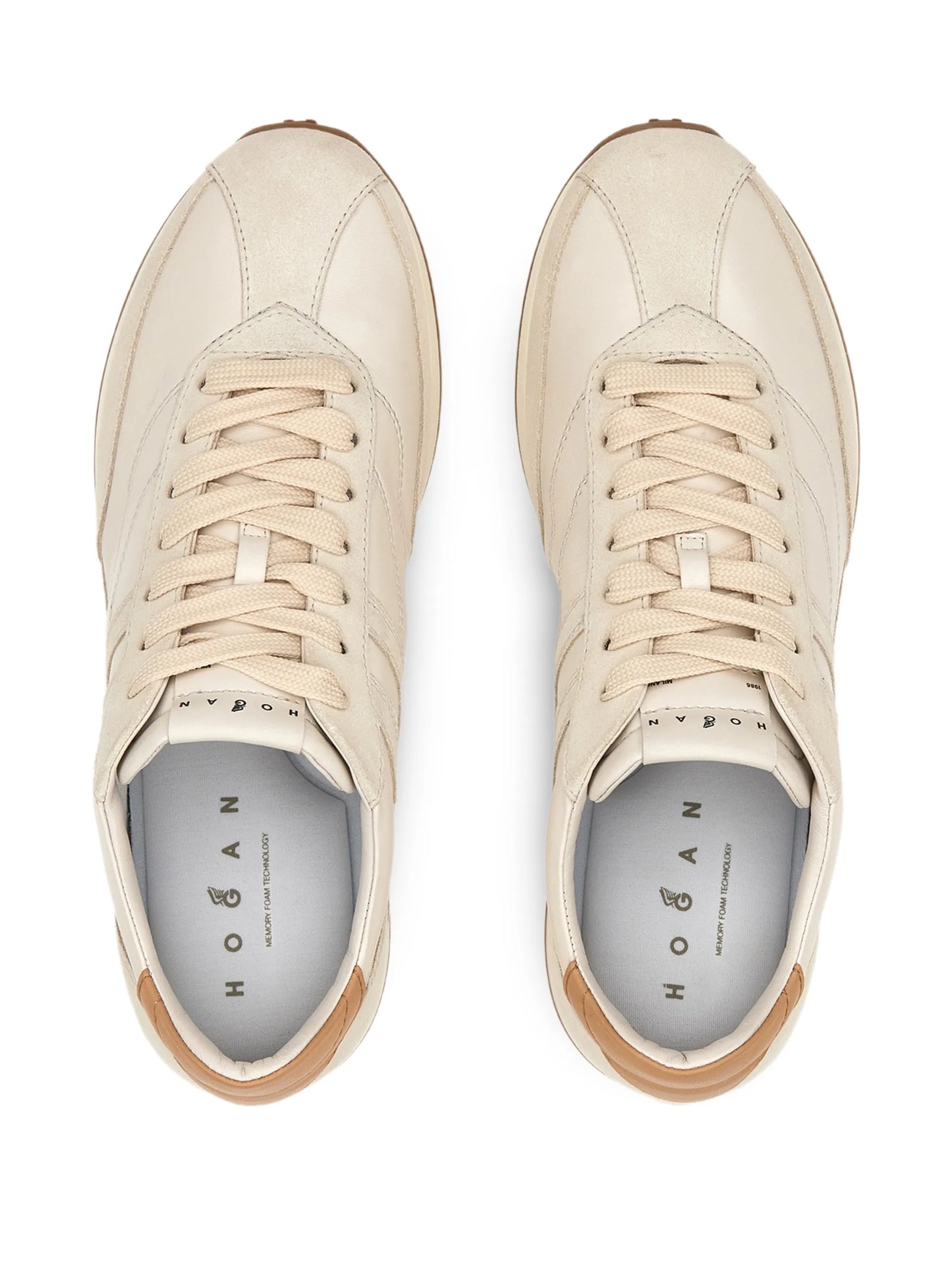 H699 lace-up fastening sneakers