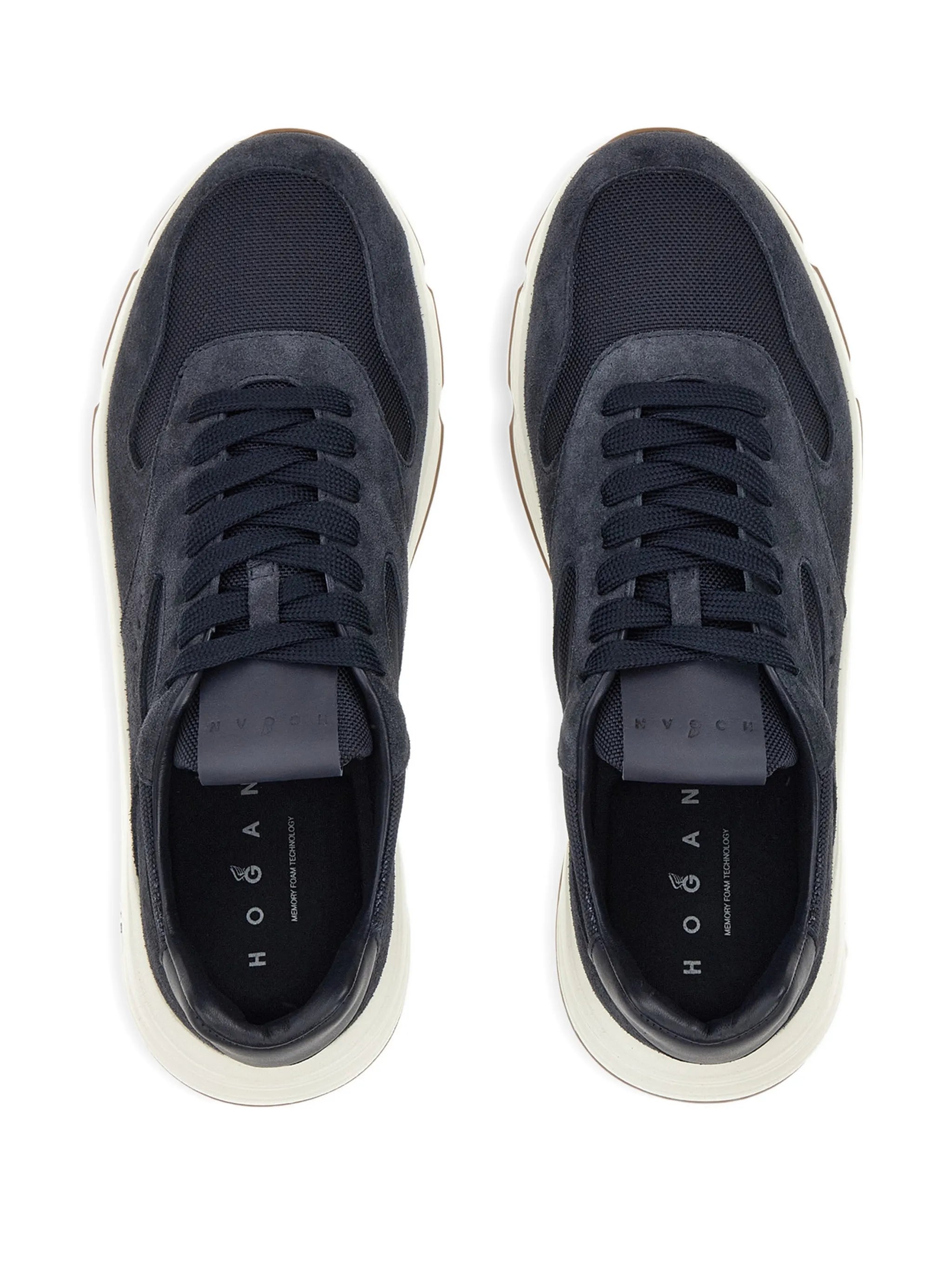 Hyperlight suede sneakers