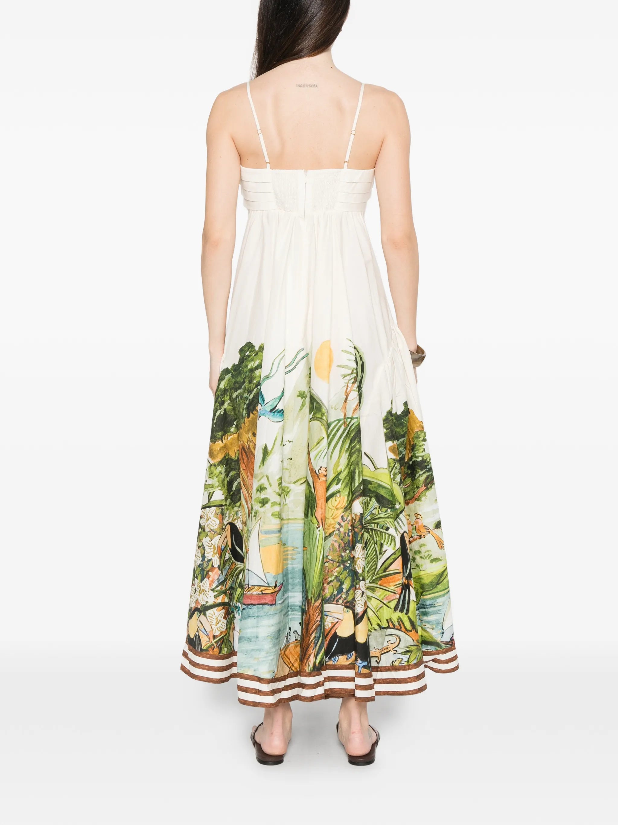 Toucan Tango maxi dress