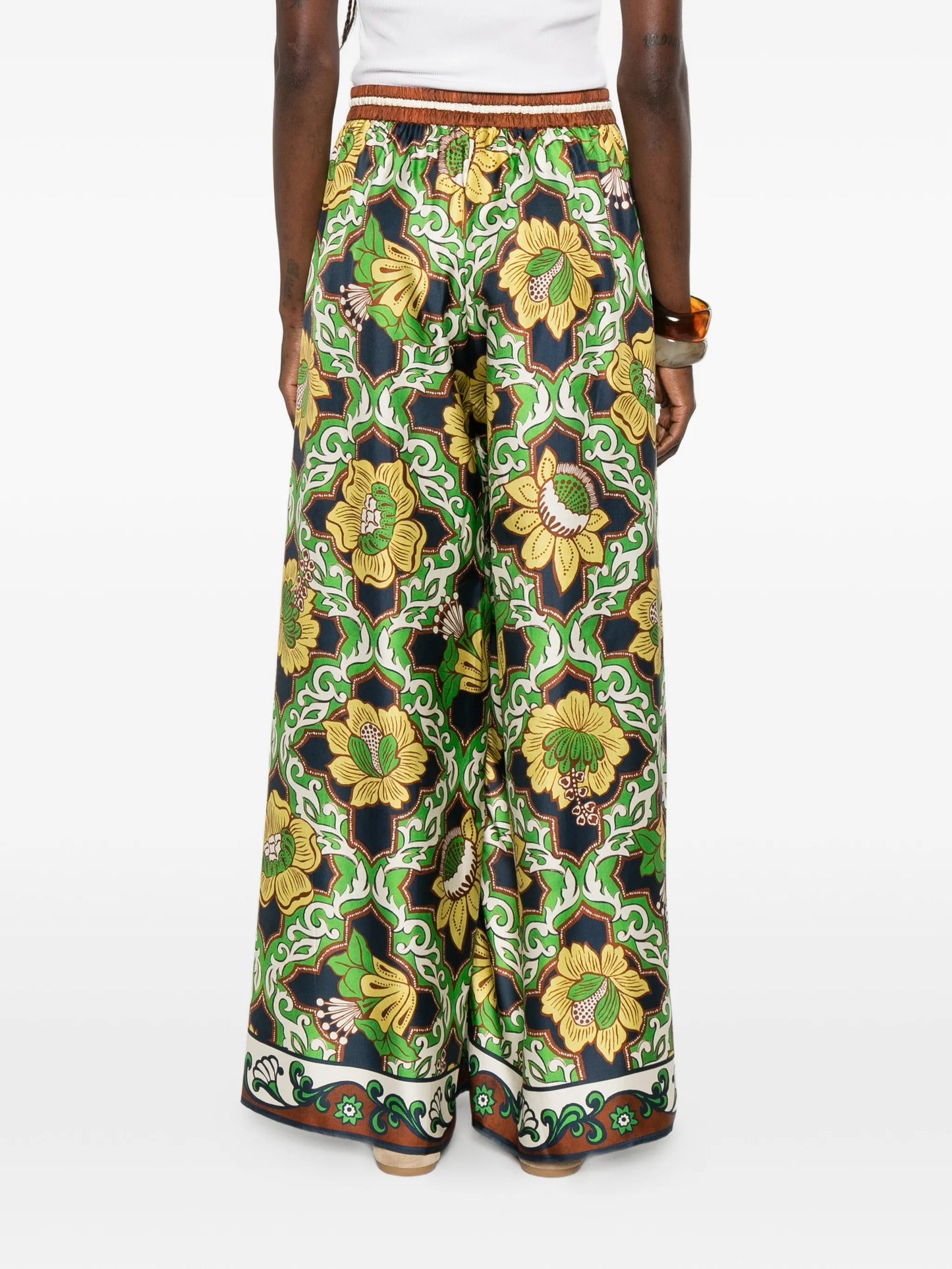 Liana floral palazzo pants