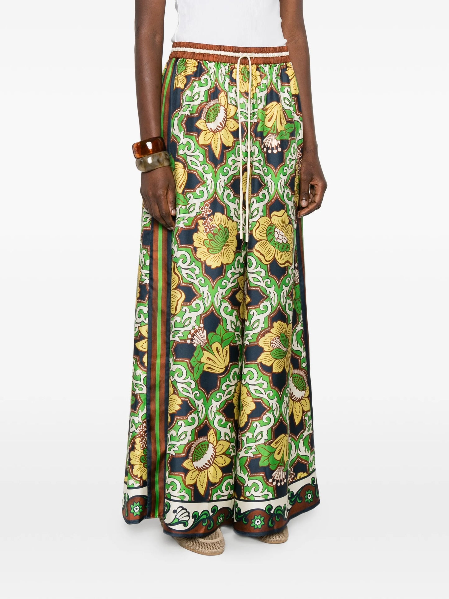 Liana floral palazzo pants