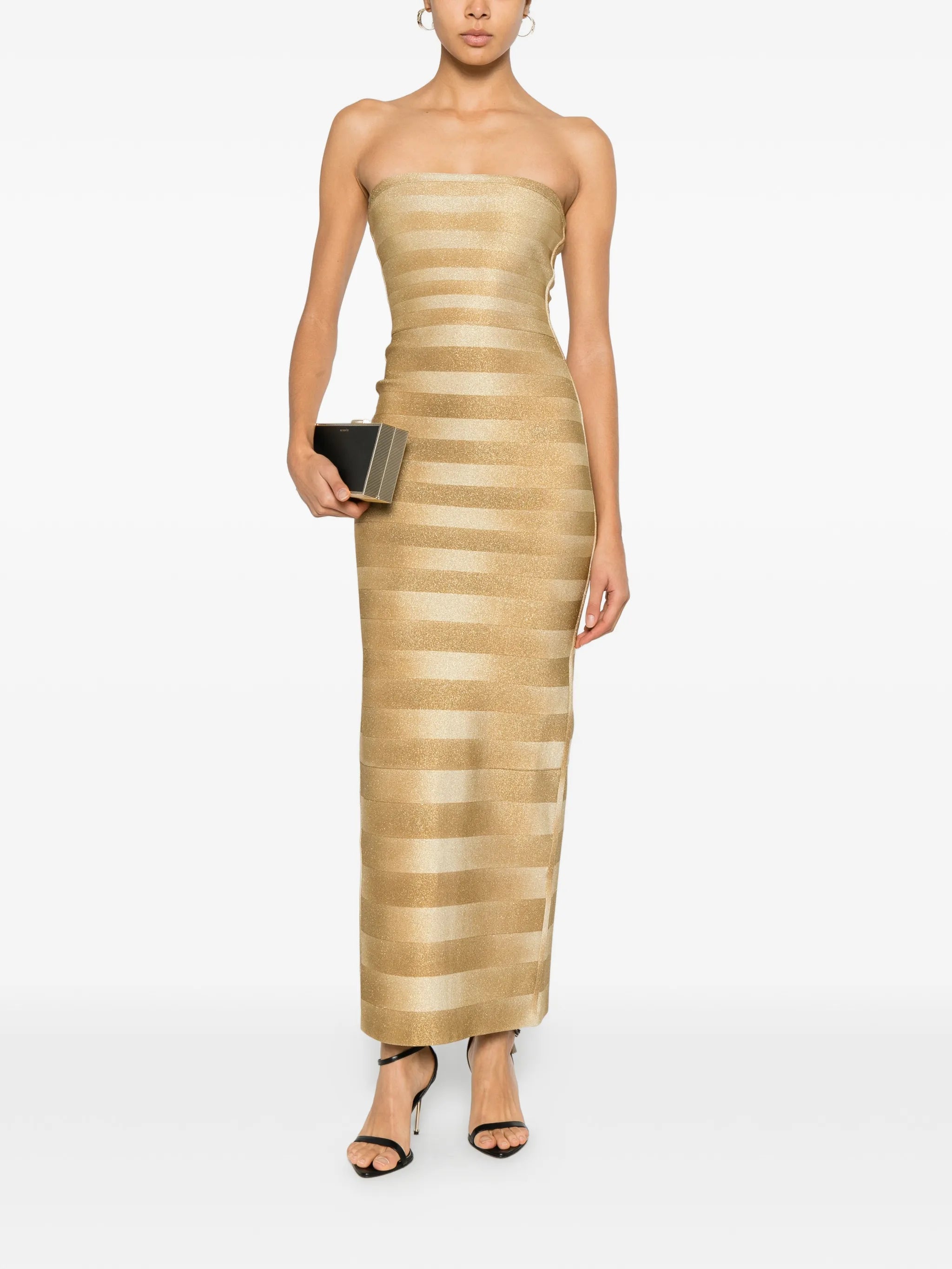 Nia strapless maxi dress