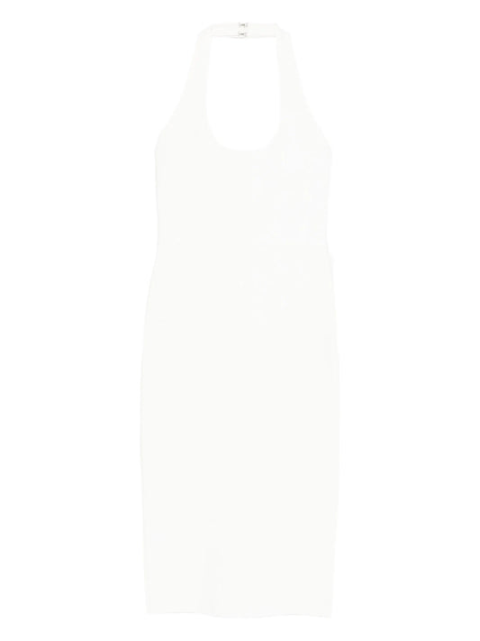 Willa halter-neck midi dress