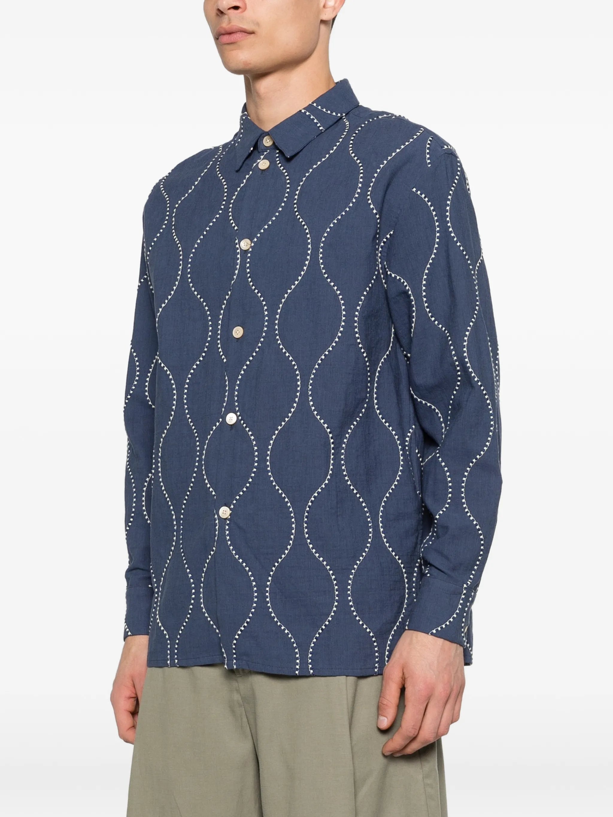 embroidered shirt