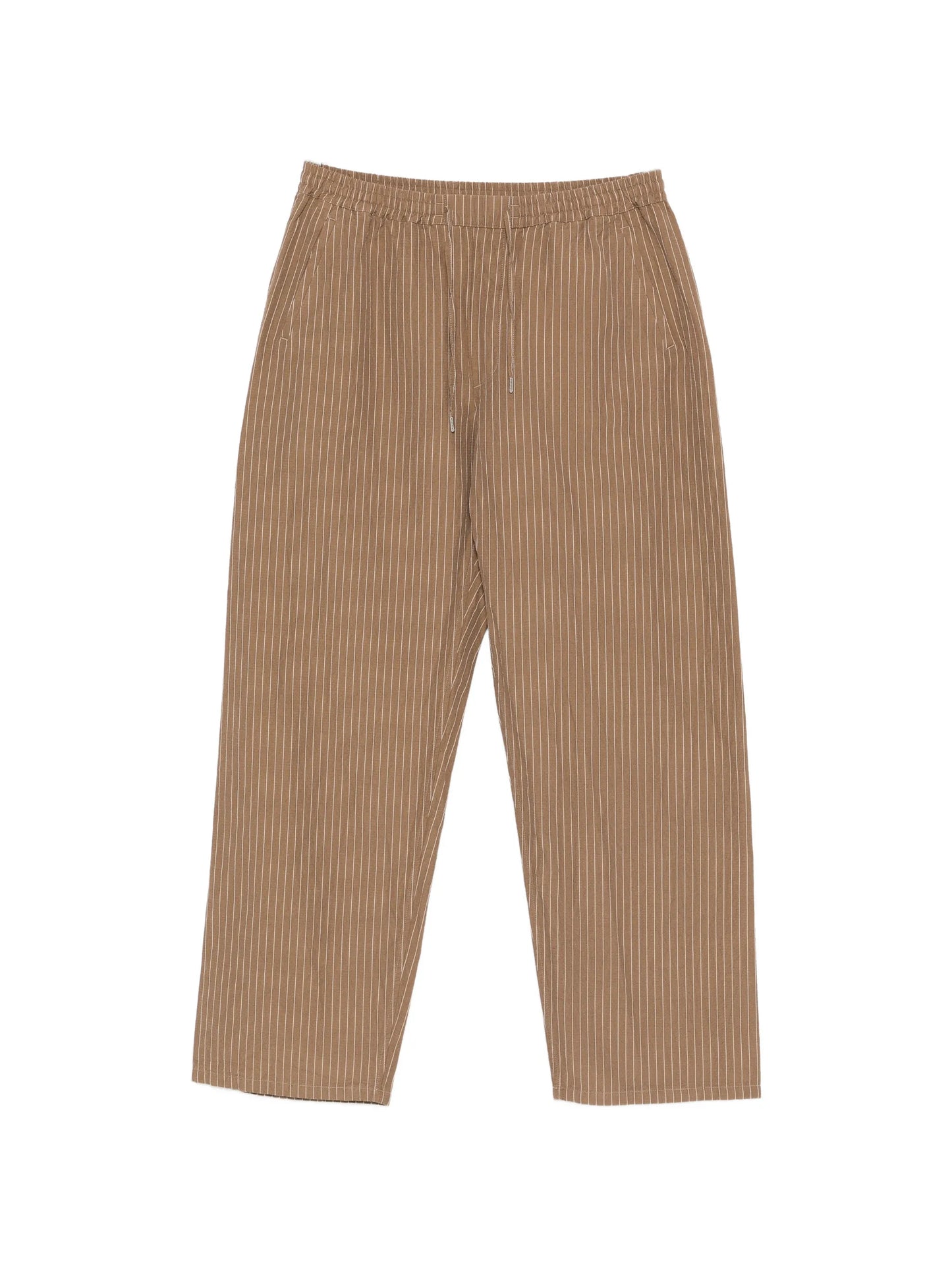 Samurai stripe drawstring trousers