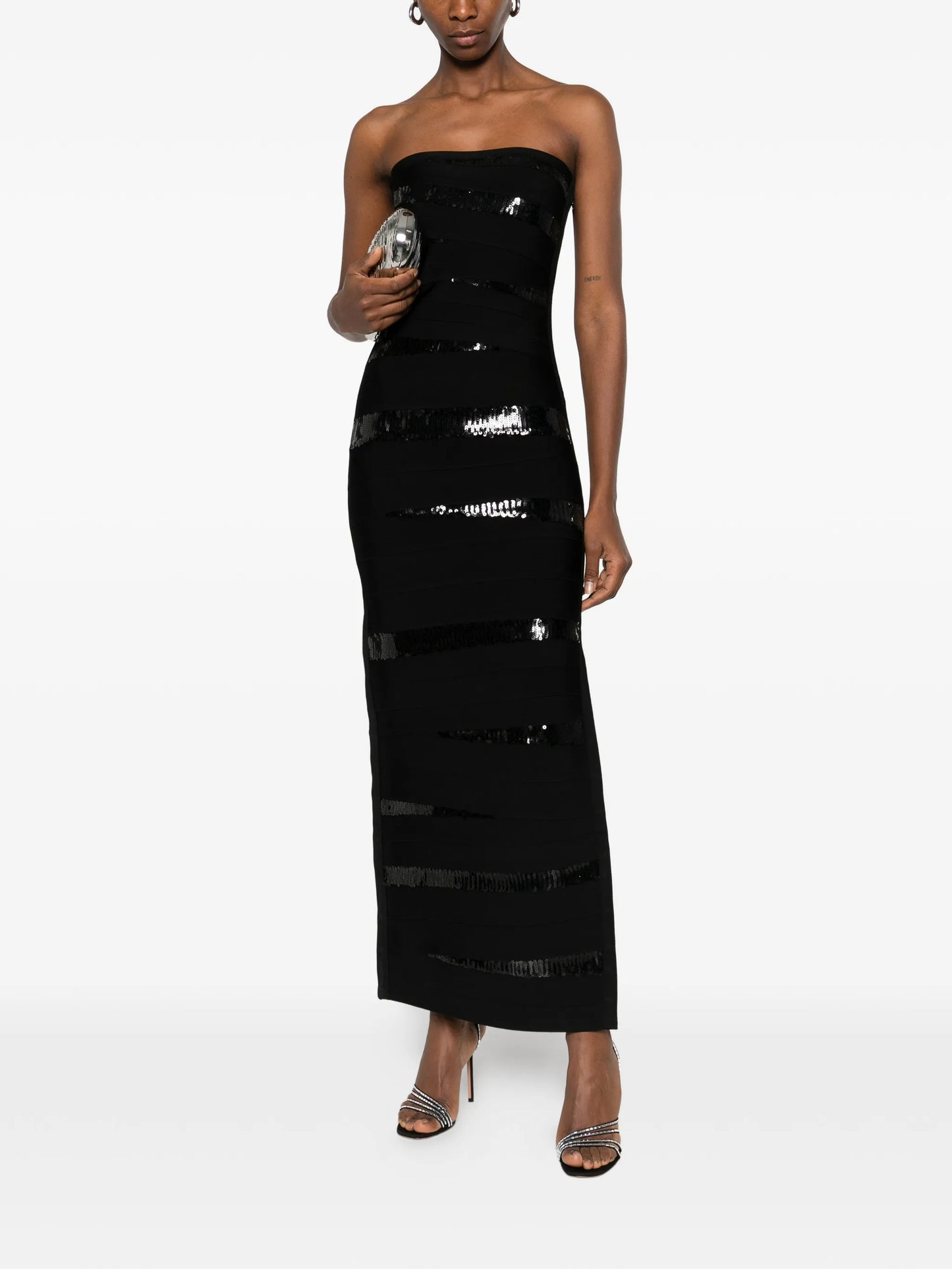 Chiara Gown sequin-embellished midi dress