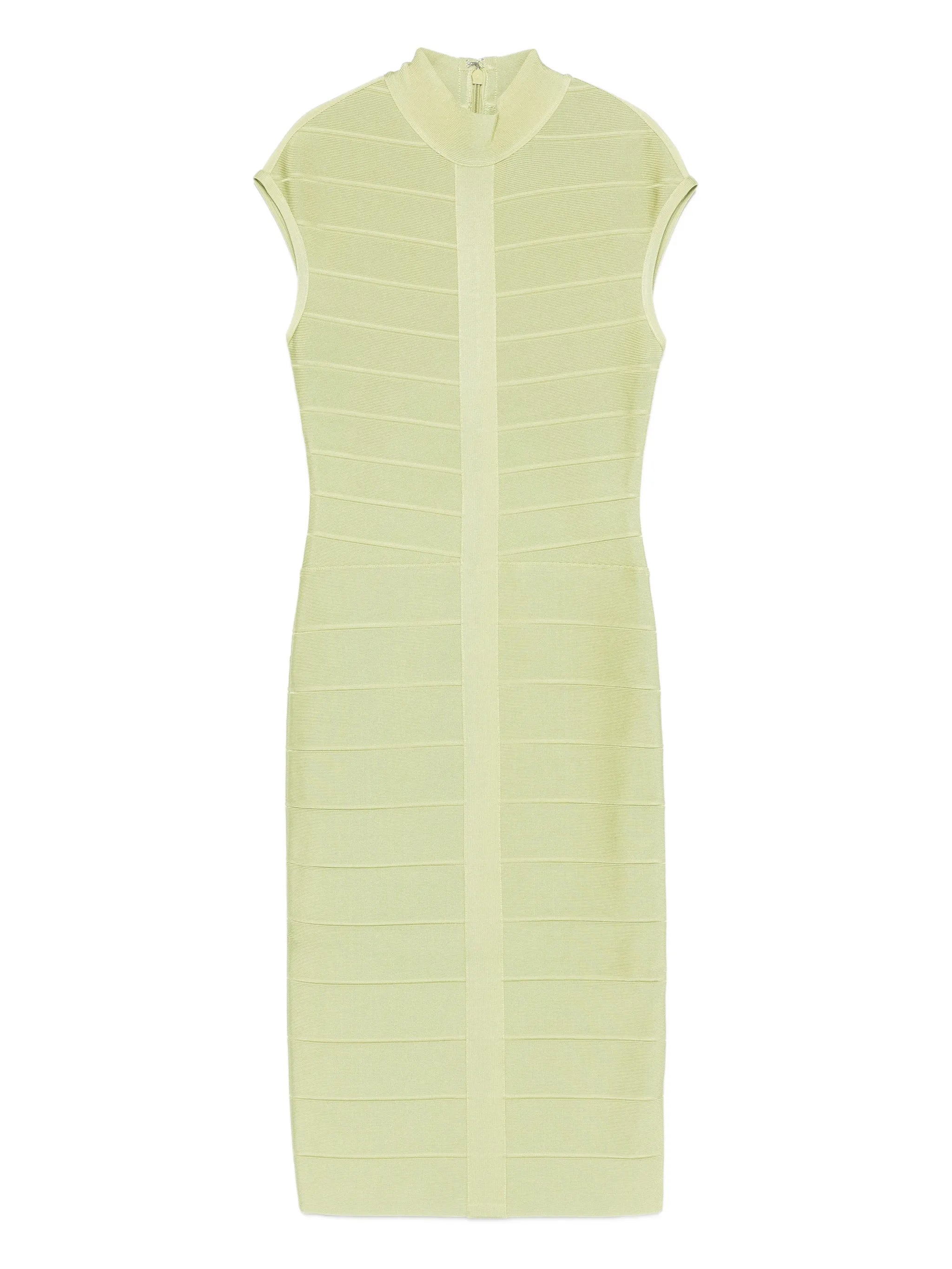 Davina ribbed midi dress
