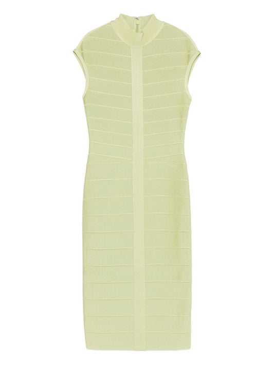 Davina ribbed midi dress