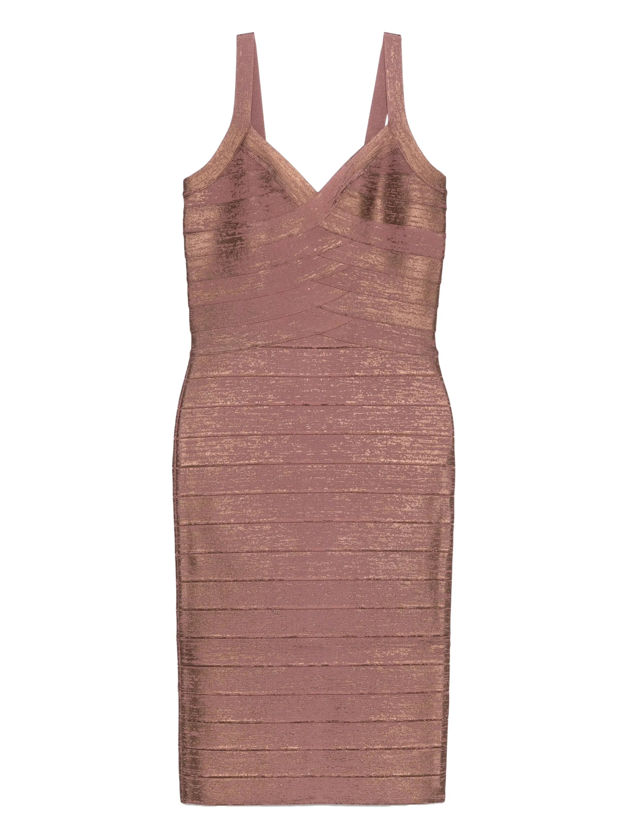 V-neck bandage dress
