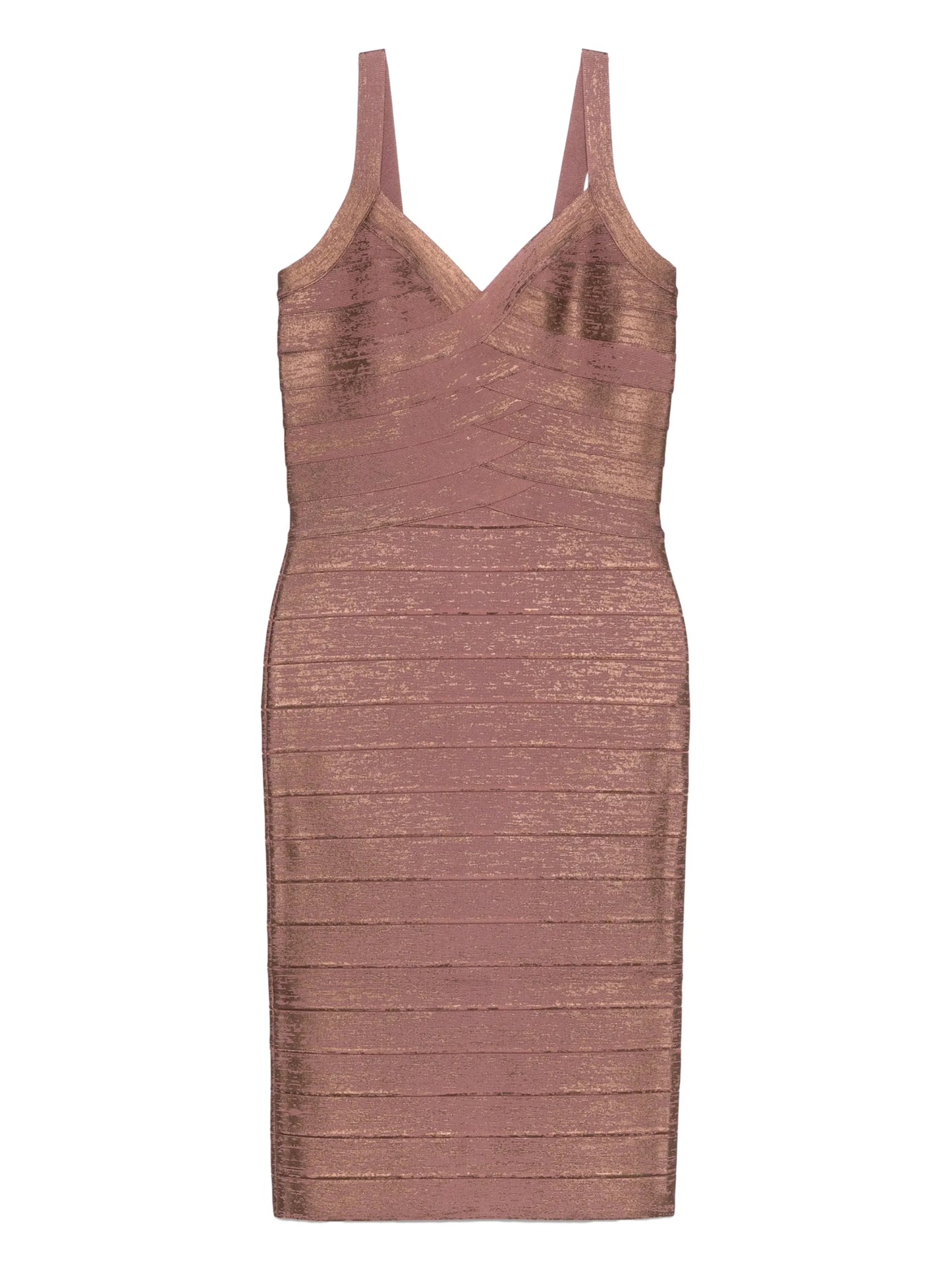 V-neck bandage dress