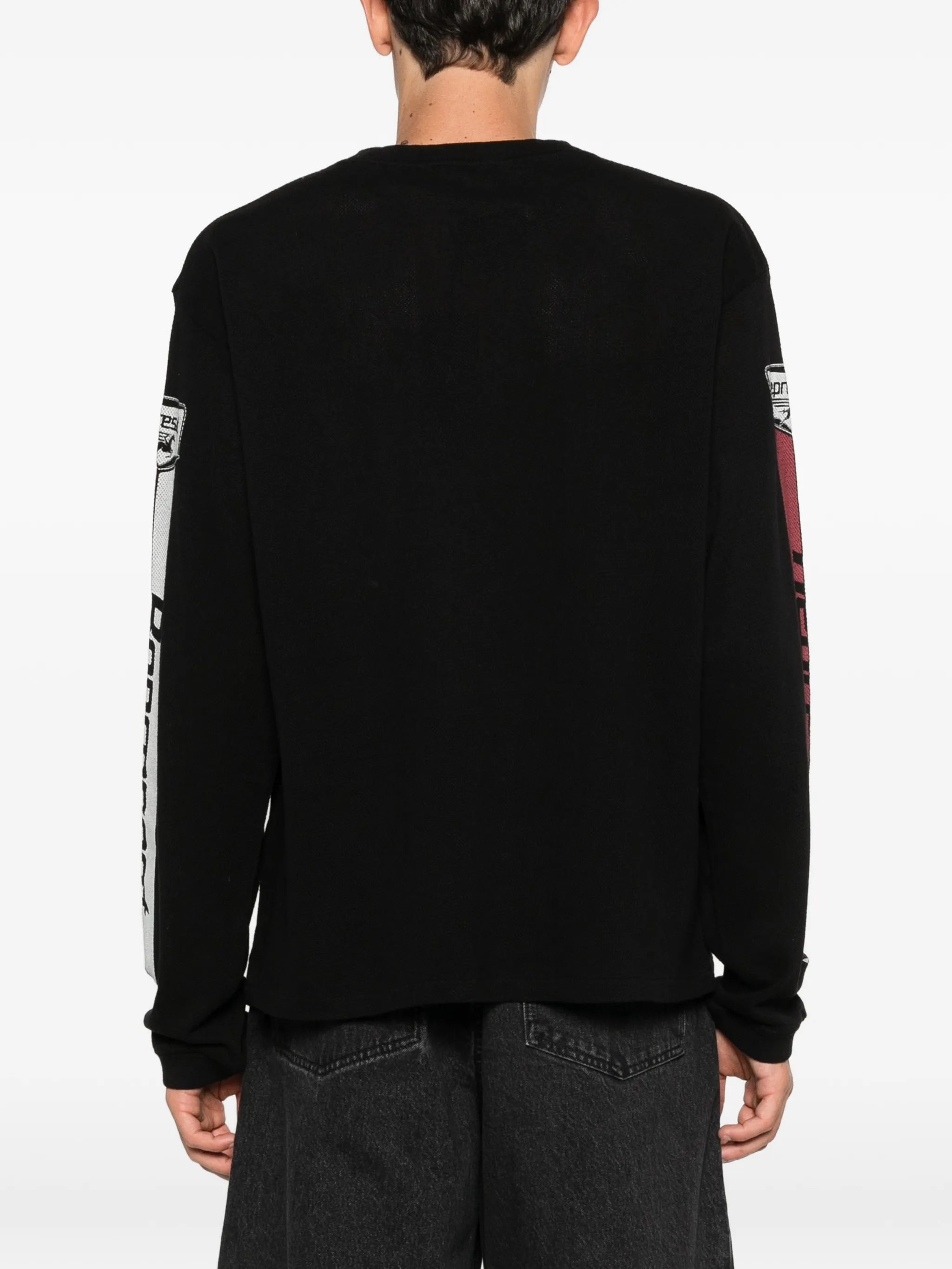 mesh pegasus long-sleeve T-shirt