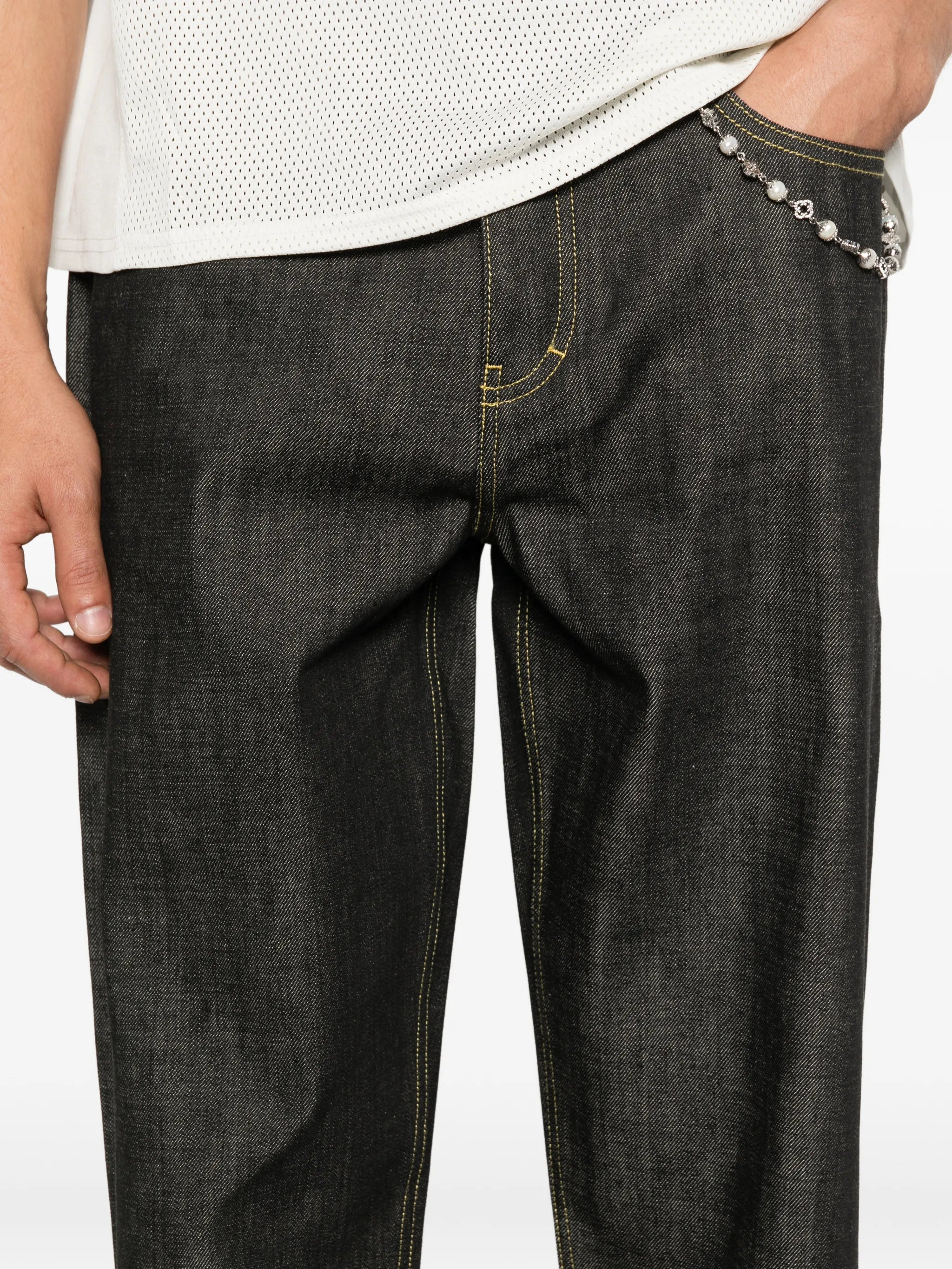 Selvedge baggy jeans