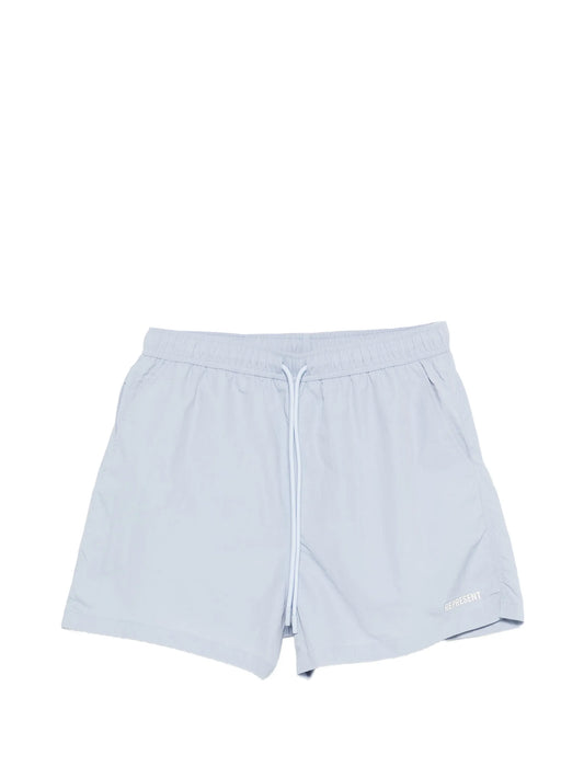 drawstring swim shorts
