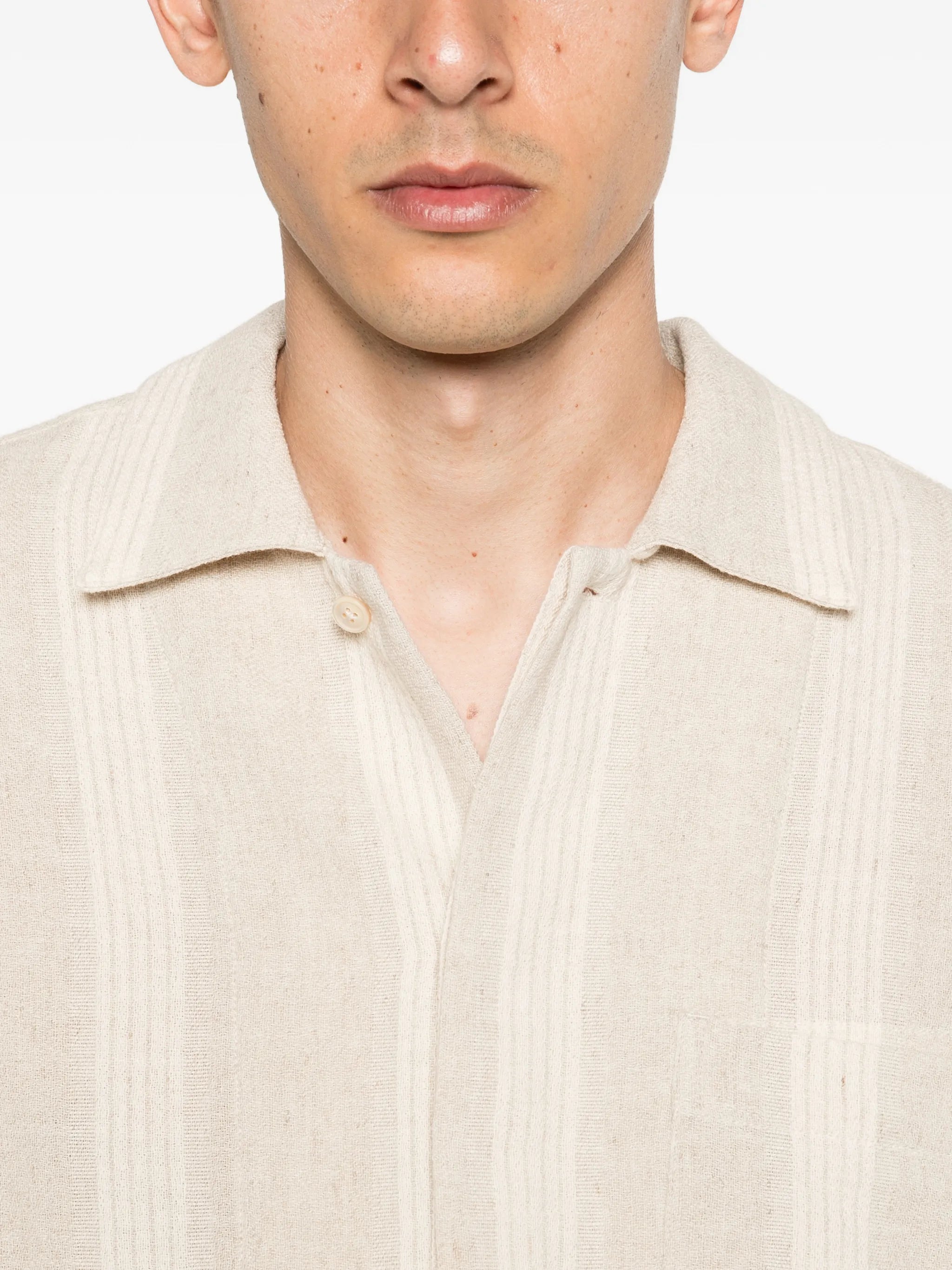 Rumba striped pocket shirt
