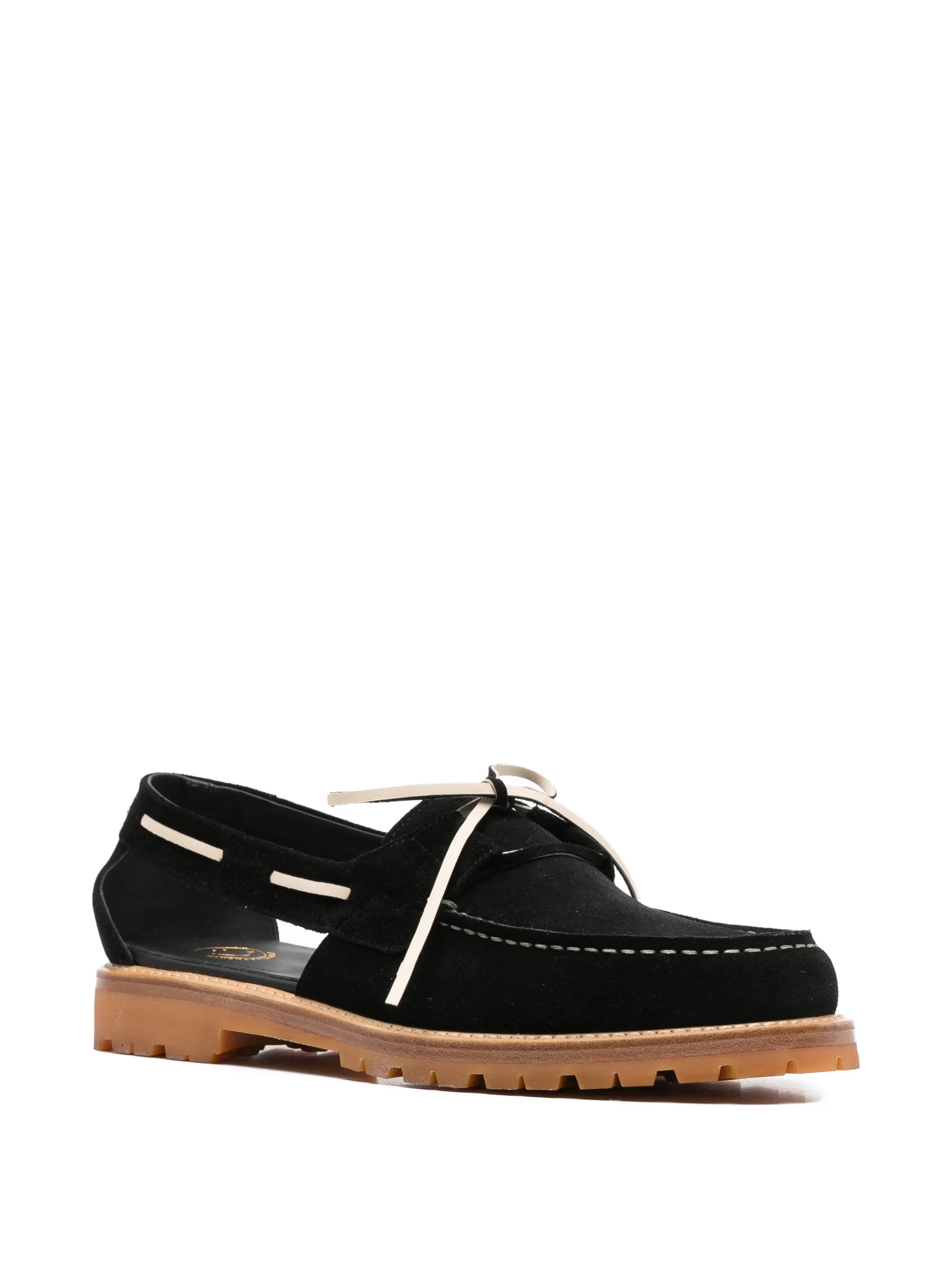 cut-out boat shoes
