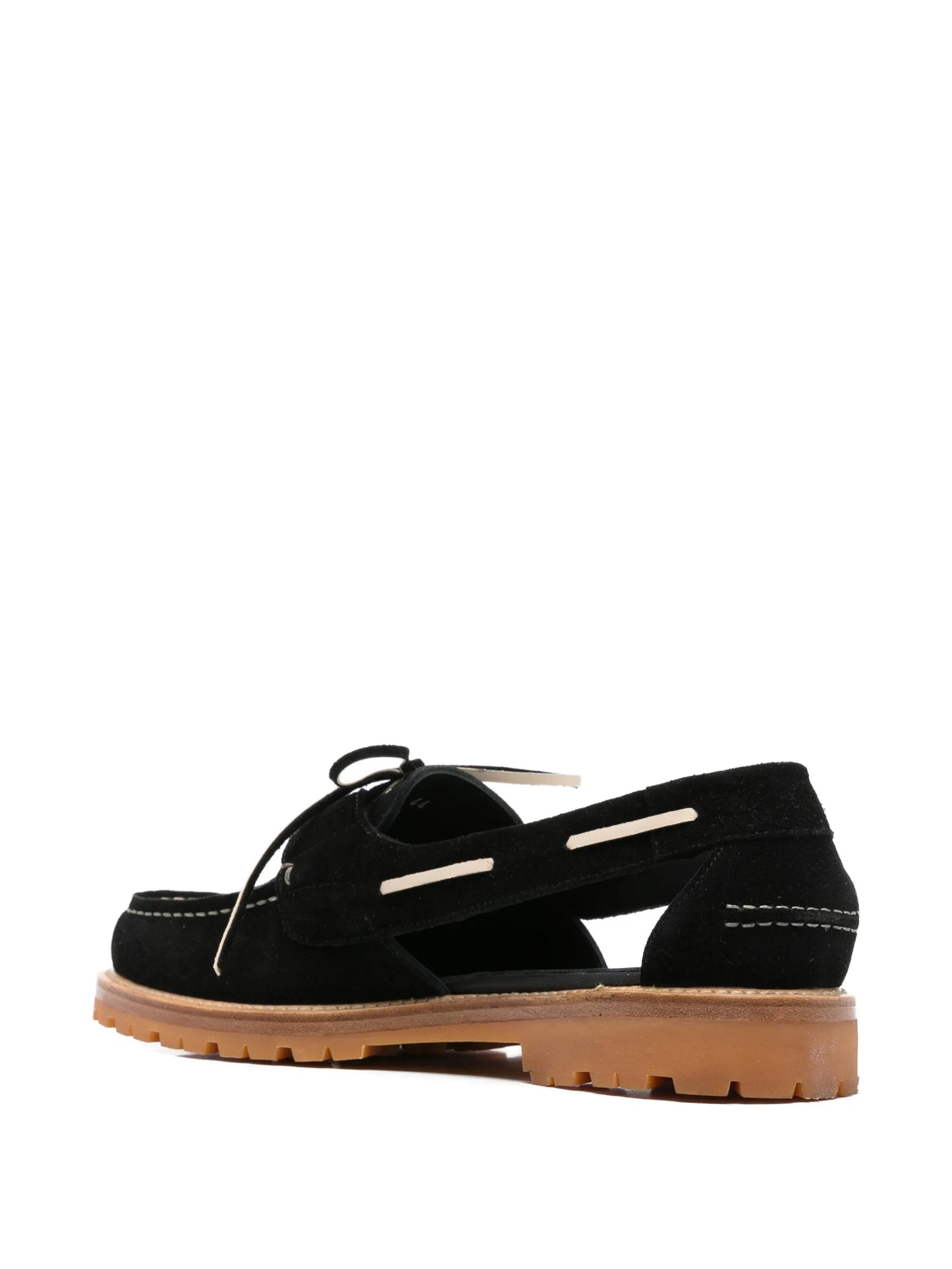 cut-out boat shoes