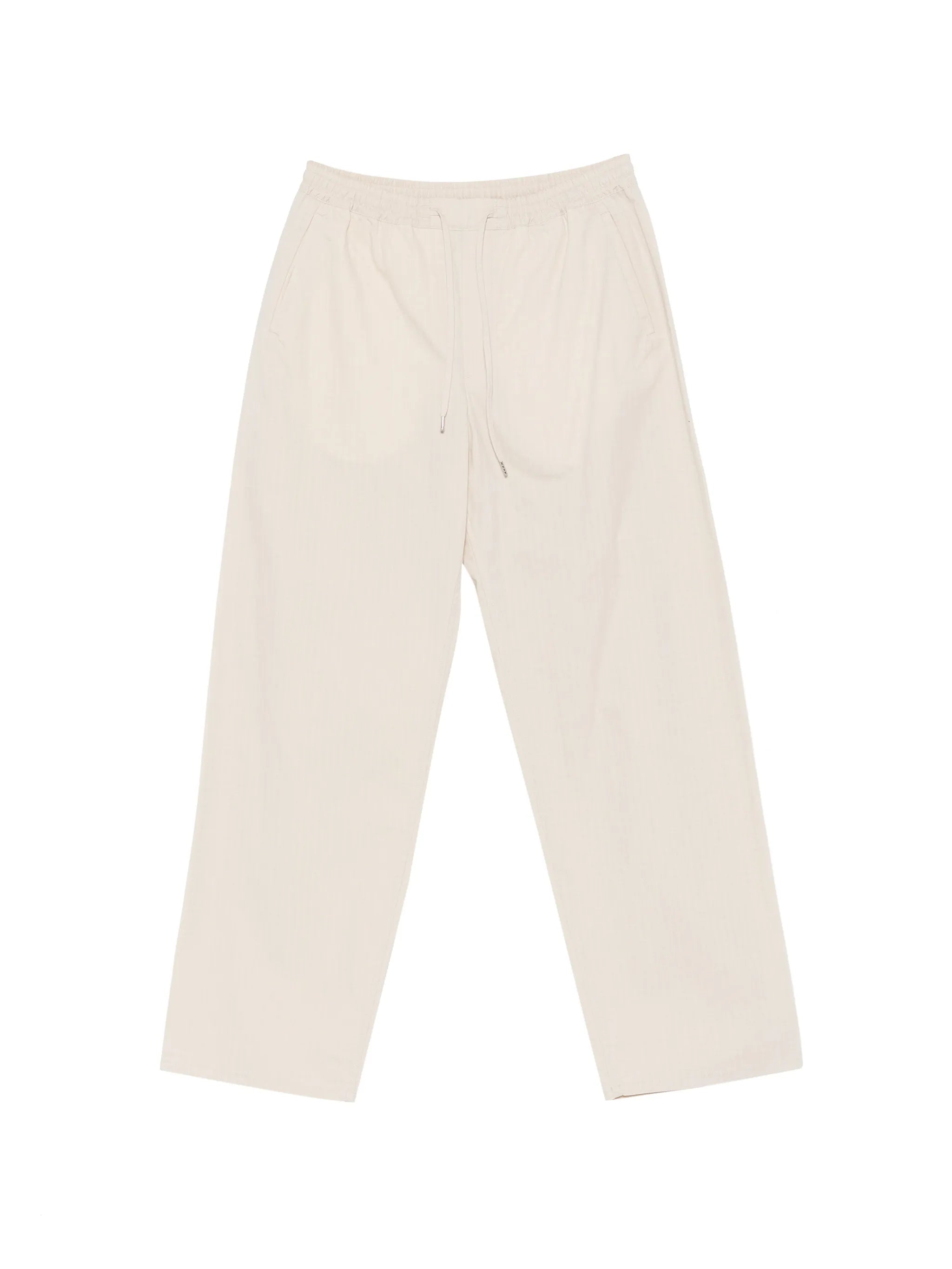 drawstring relaxed trousers