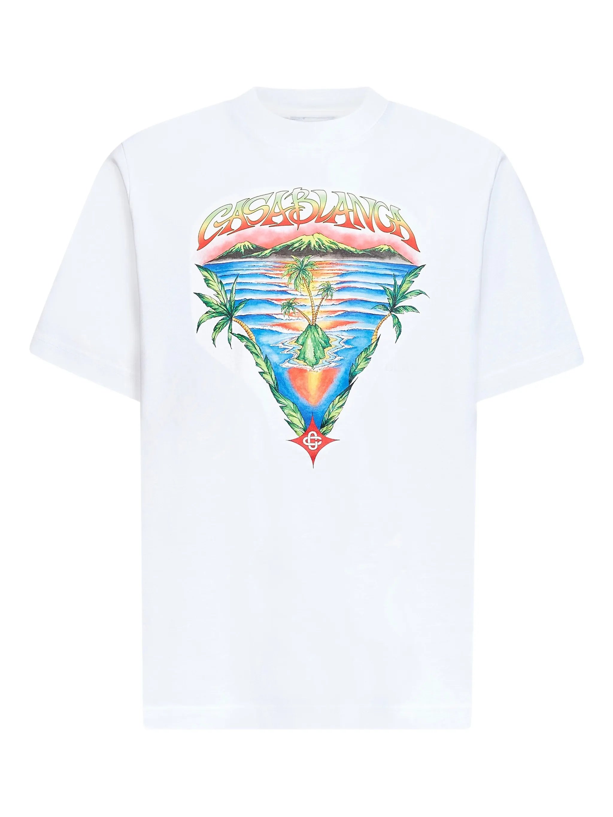 graphic-print cotton T-shirt