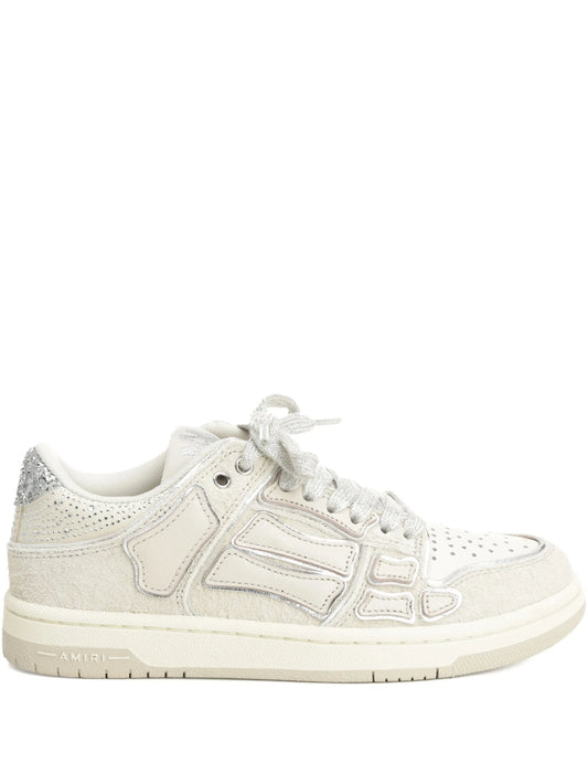 glitter Skel top low sneakers