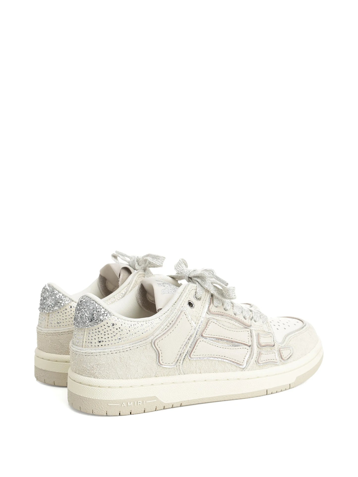 glitter Skel top low sneakers